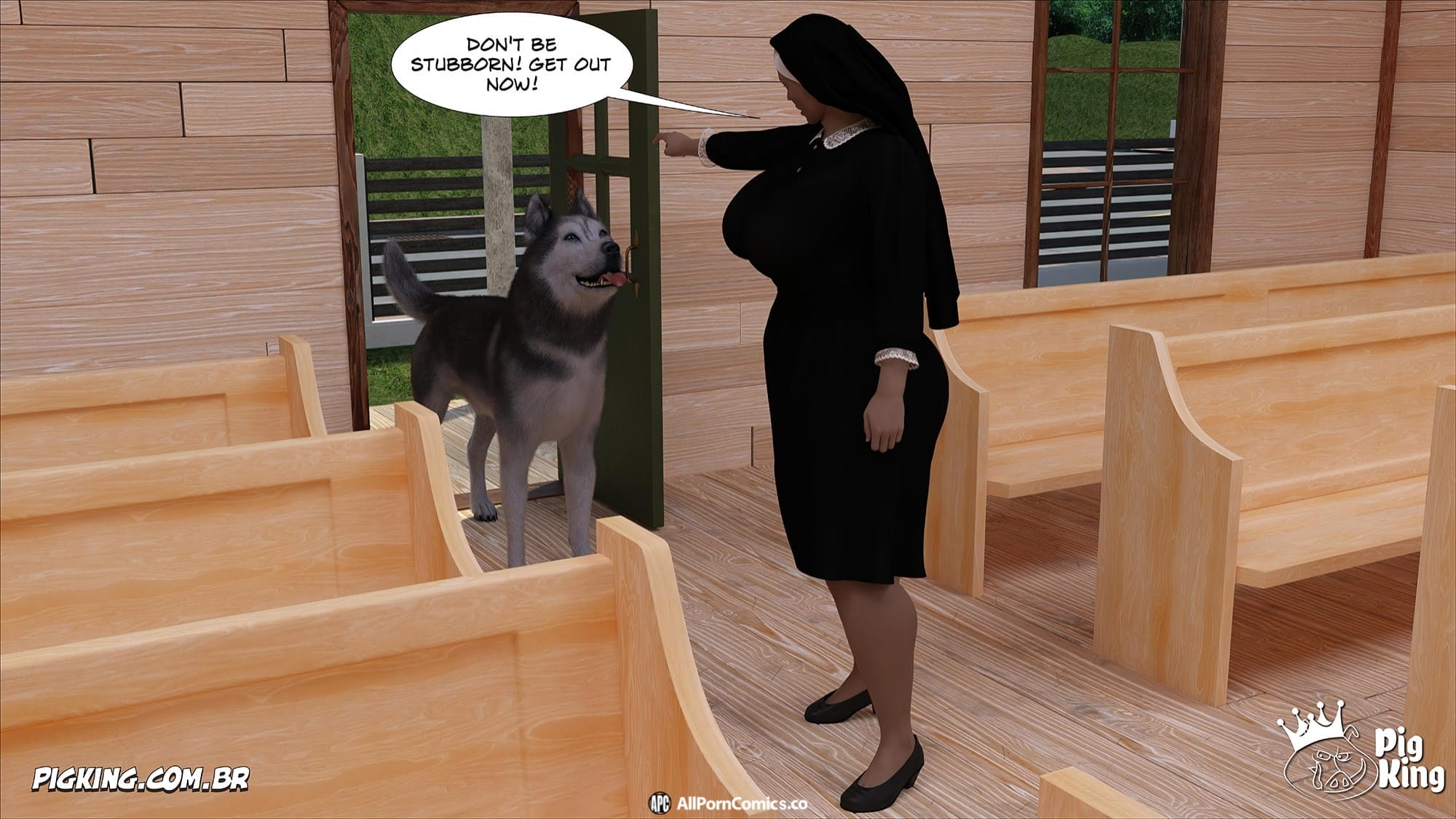Nun Isabella [PigKing] Chapter 11 - Page 47