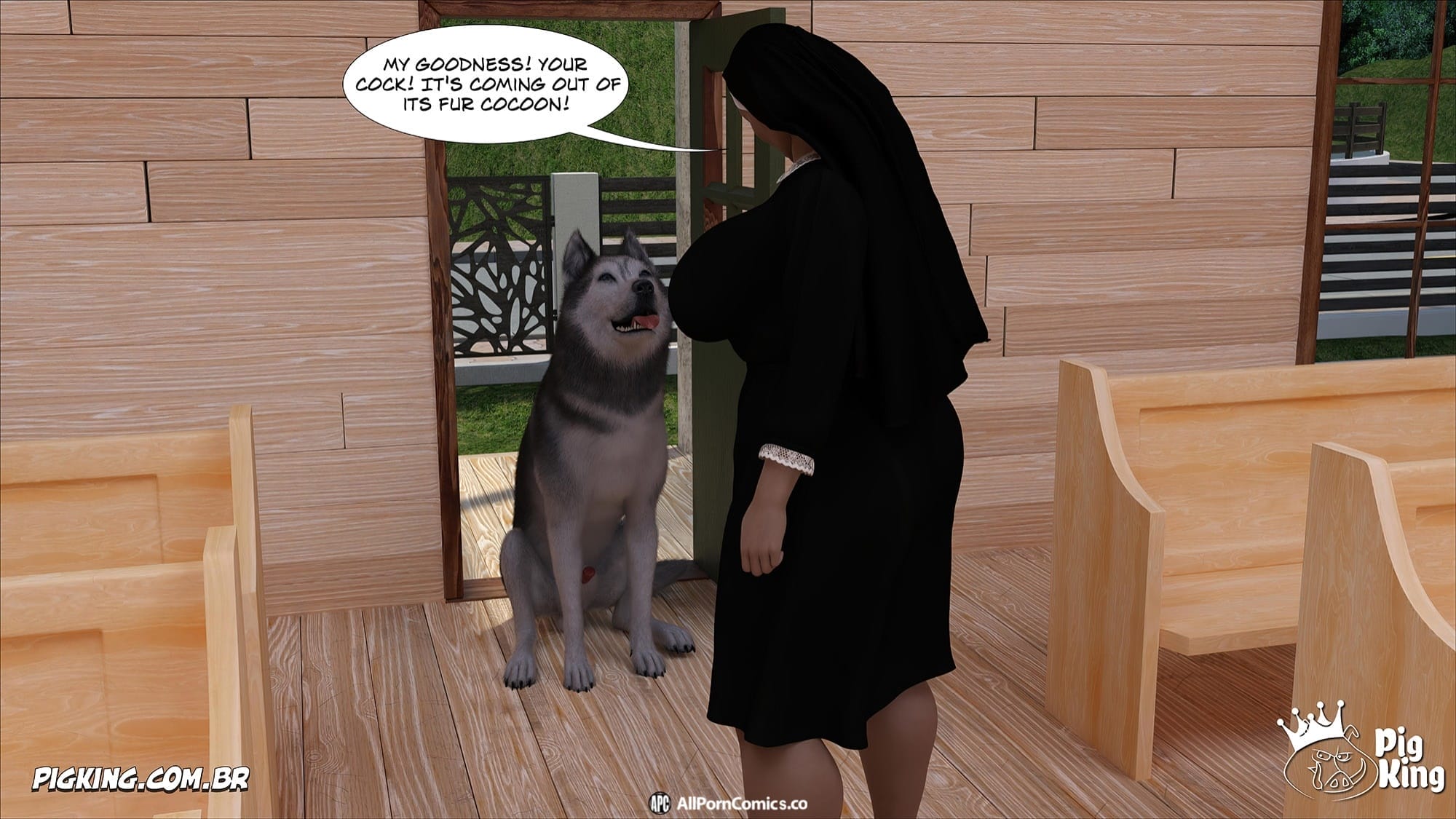 Nun Isabella [PigKing] Chapter 11 - Page 50