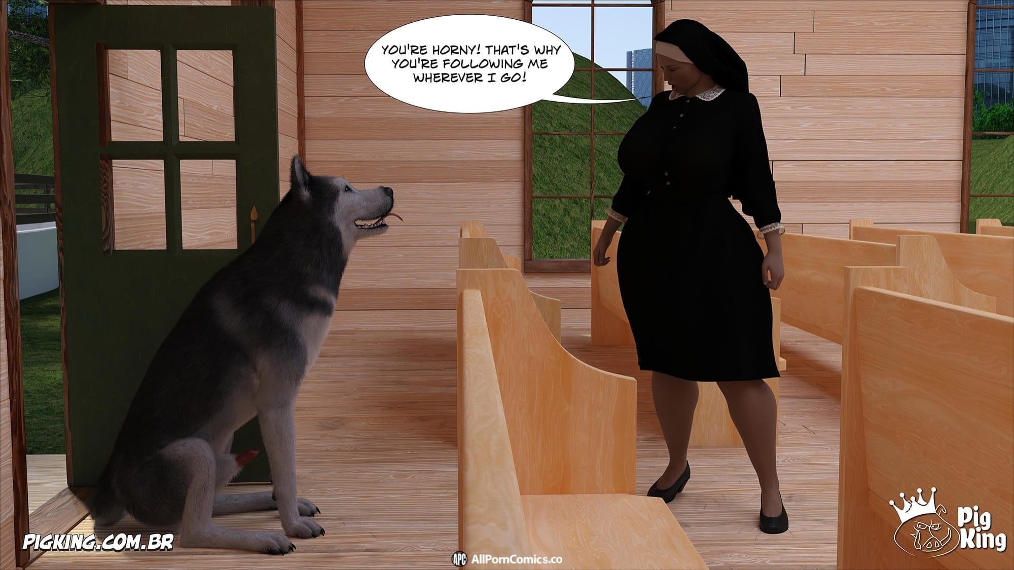 Nun Isabella [PigKing] Chapter 11 - Page 53