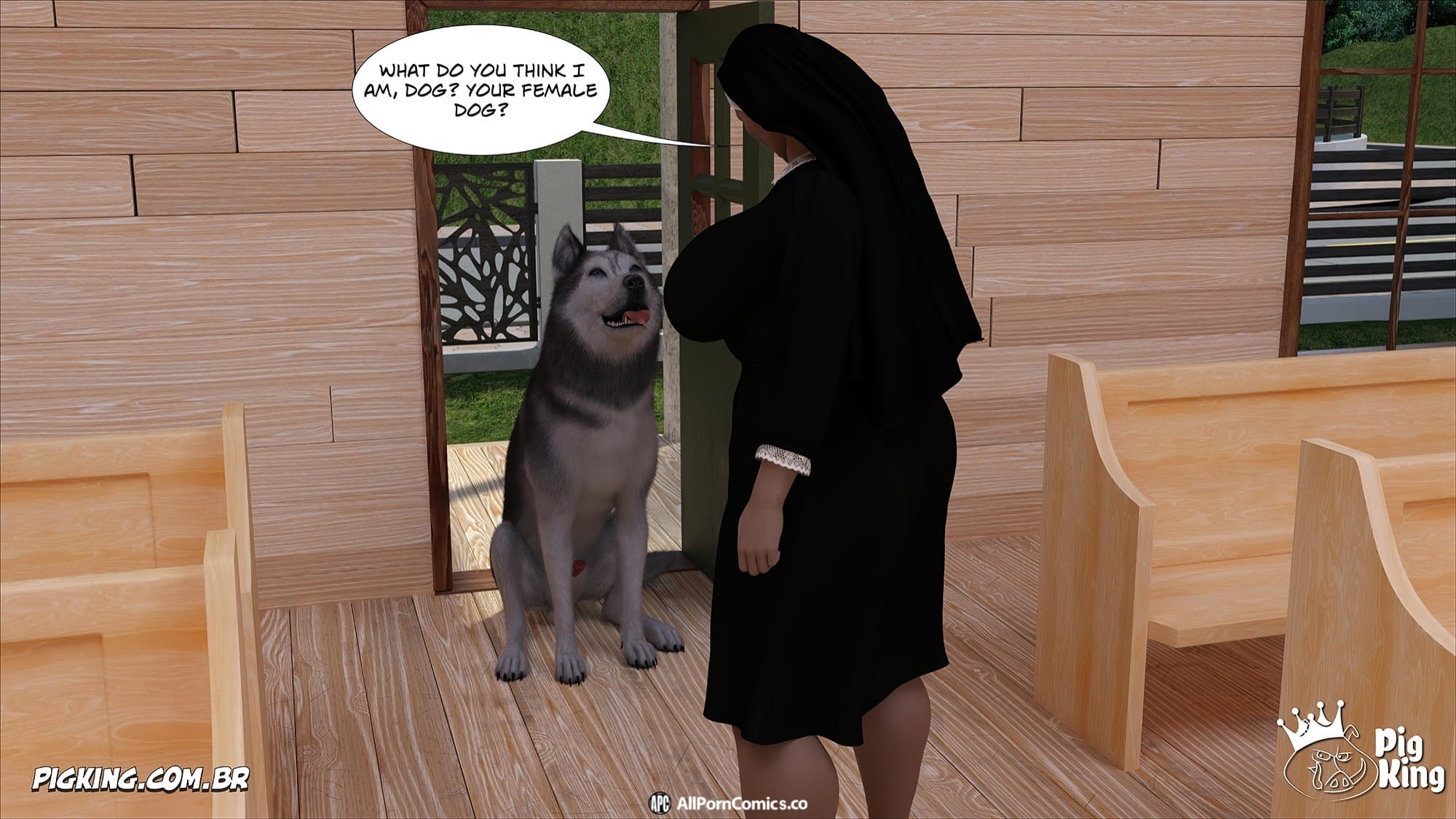 Nun Isabella [PigKing] Chapter 11 - Page 54