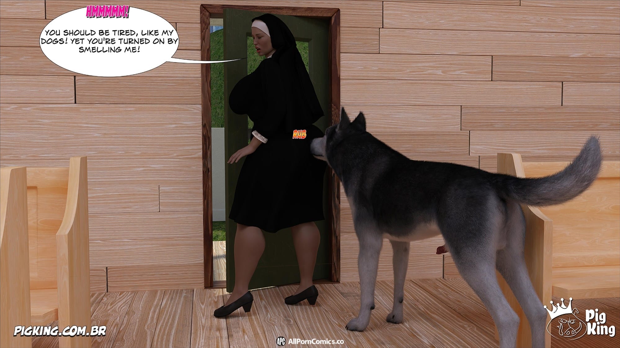 Nun Isabella [PigKing] Chapter 11 - Page 57