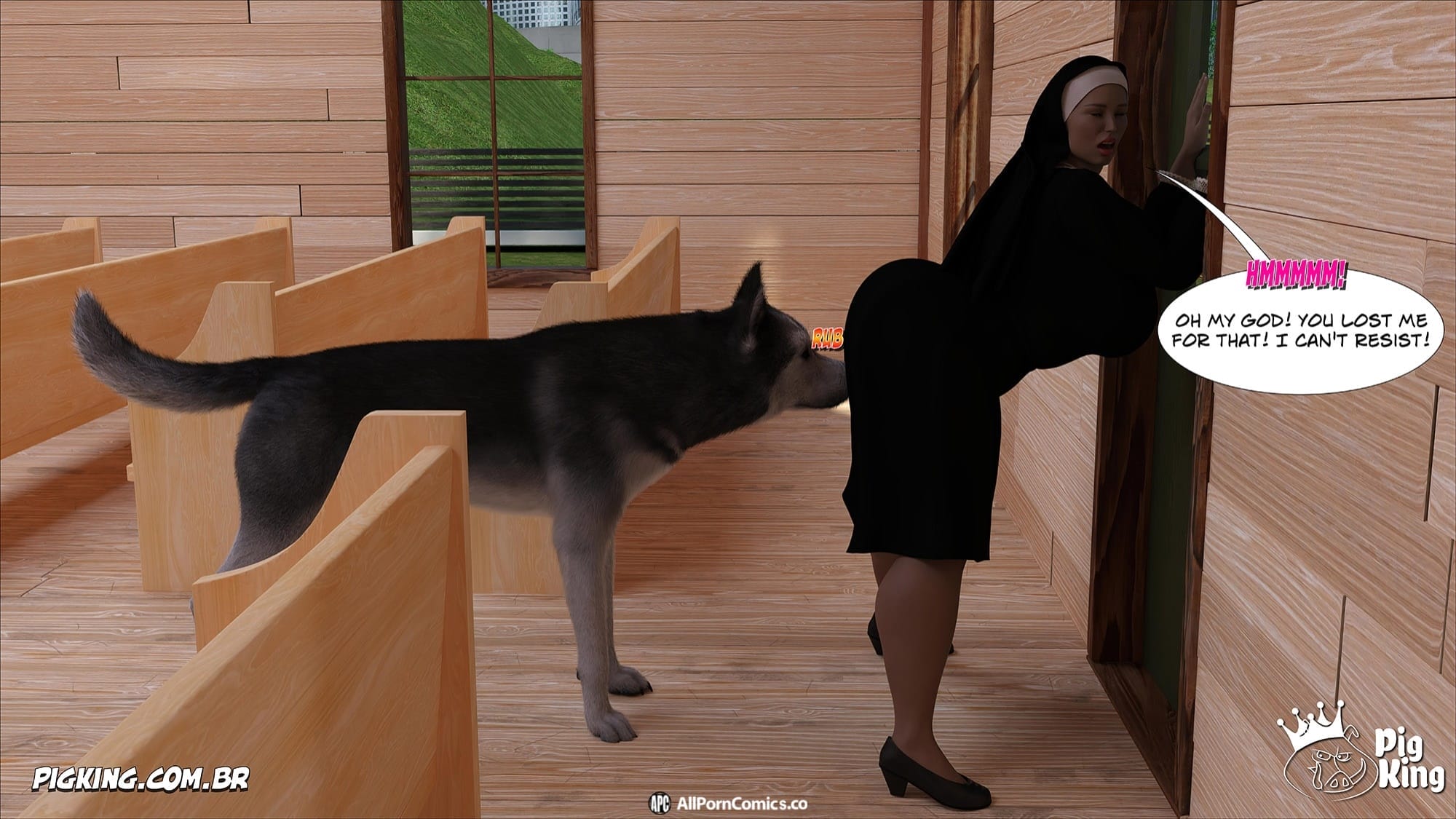 Nun Isabella [PigKing] Chapter 11 - Page 60