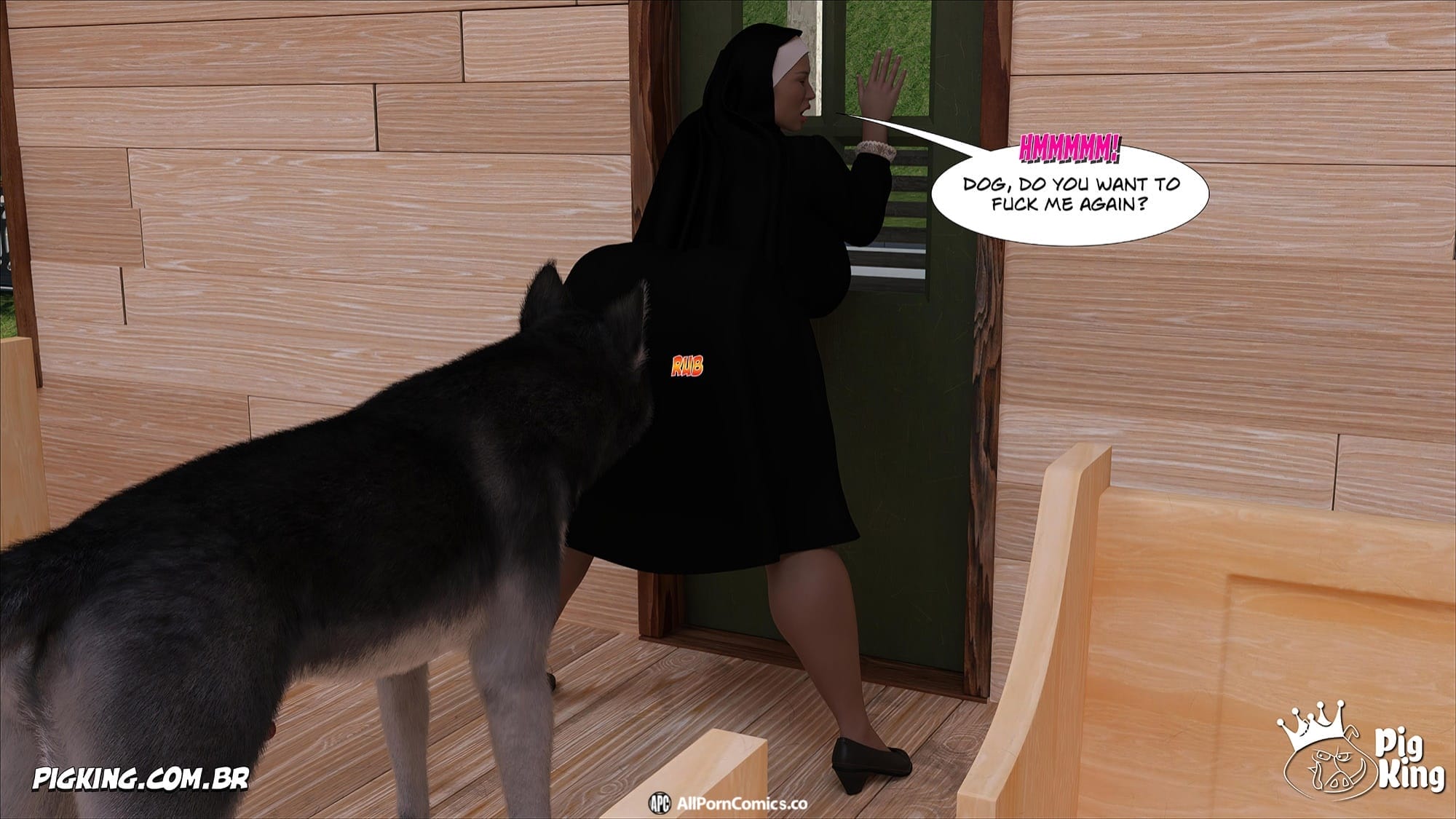 Nun Isabella [PigKing] Chapter 11 - Page 61