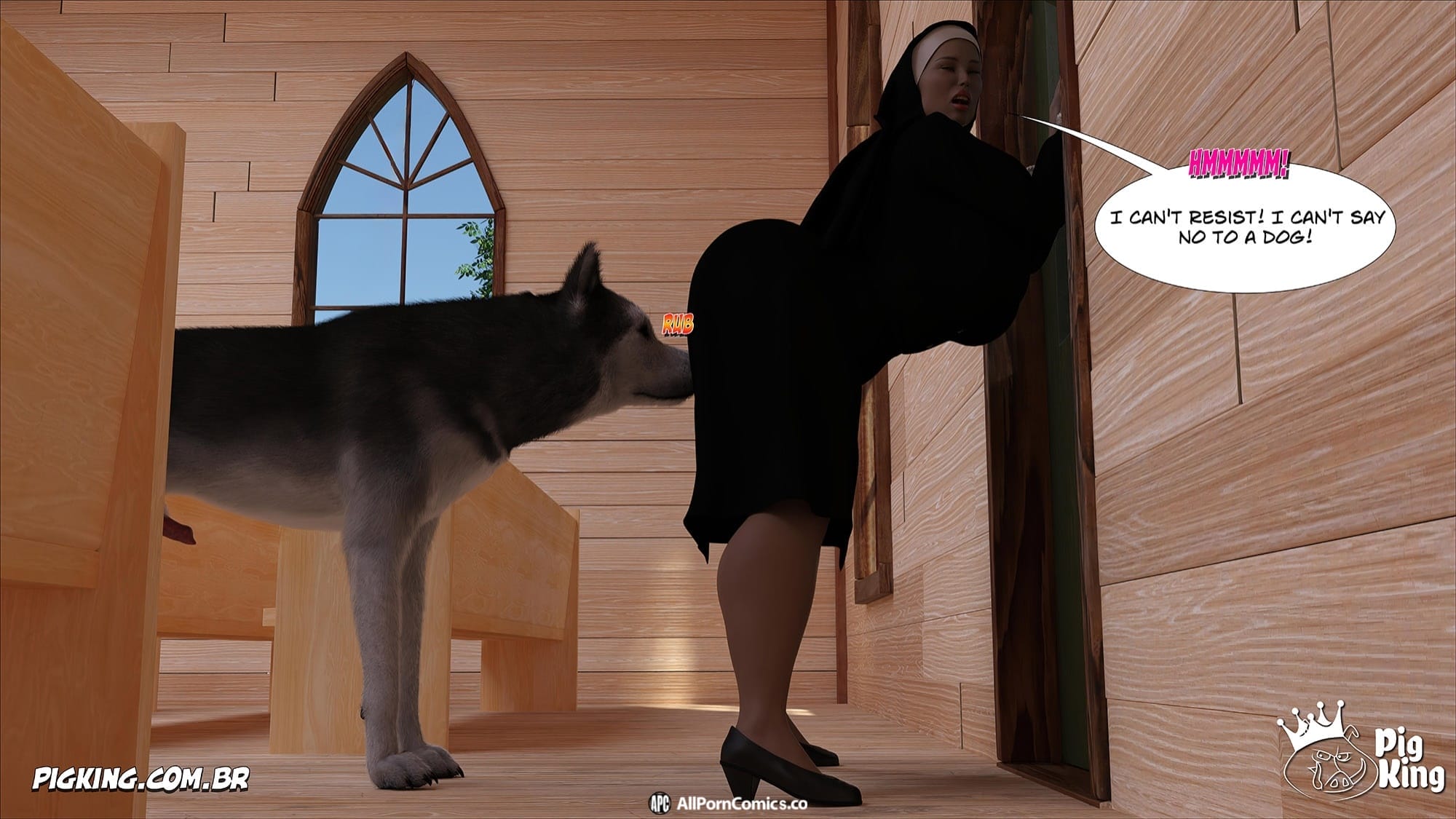Nun Isabella [PigKing] Chapter 11 - Page 64