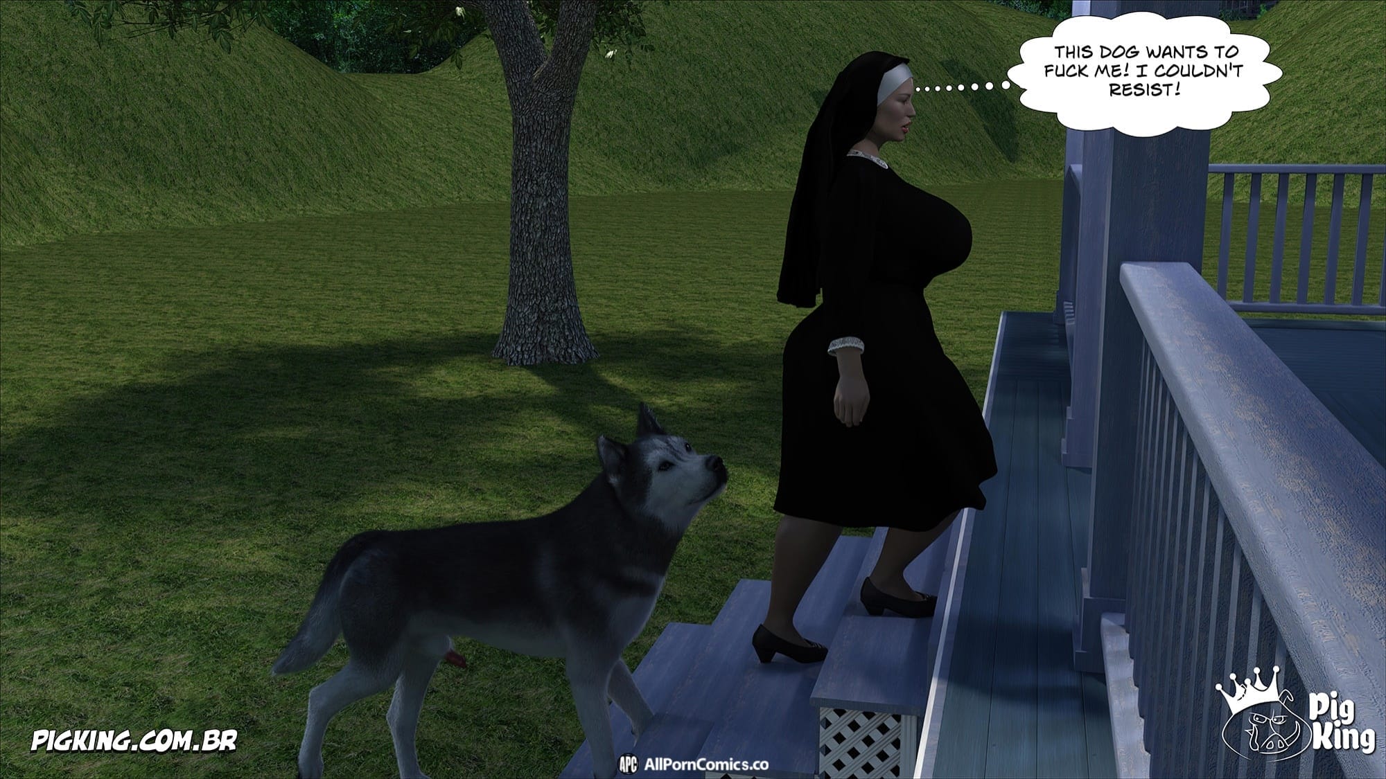 Nun Isabella [PigKing] Chapter 11 - Page 72