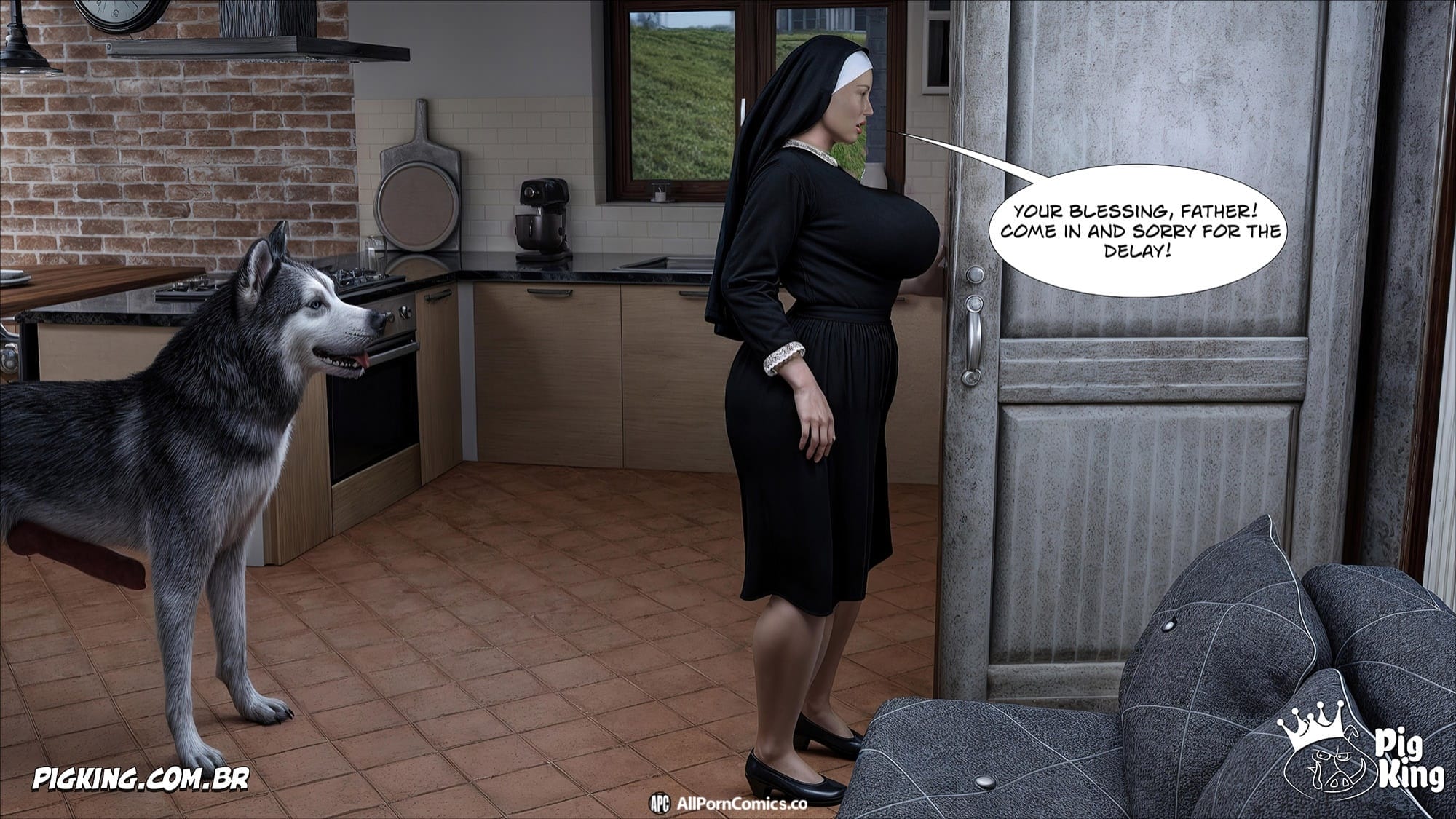 Nun Isabella [PigKing] Chapter 13 - Page 101