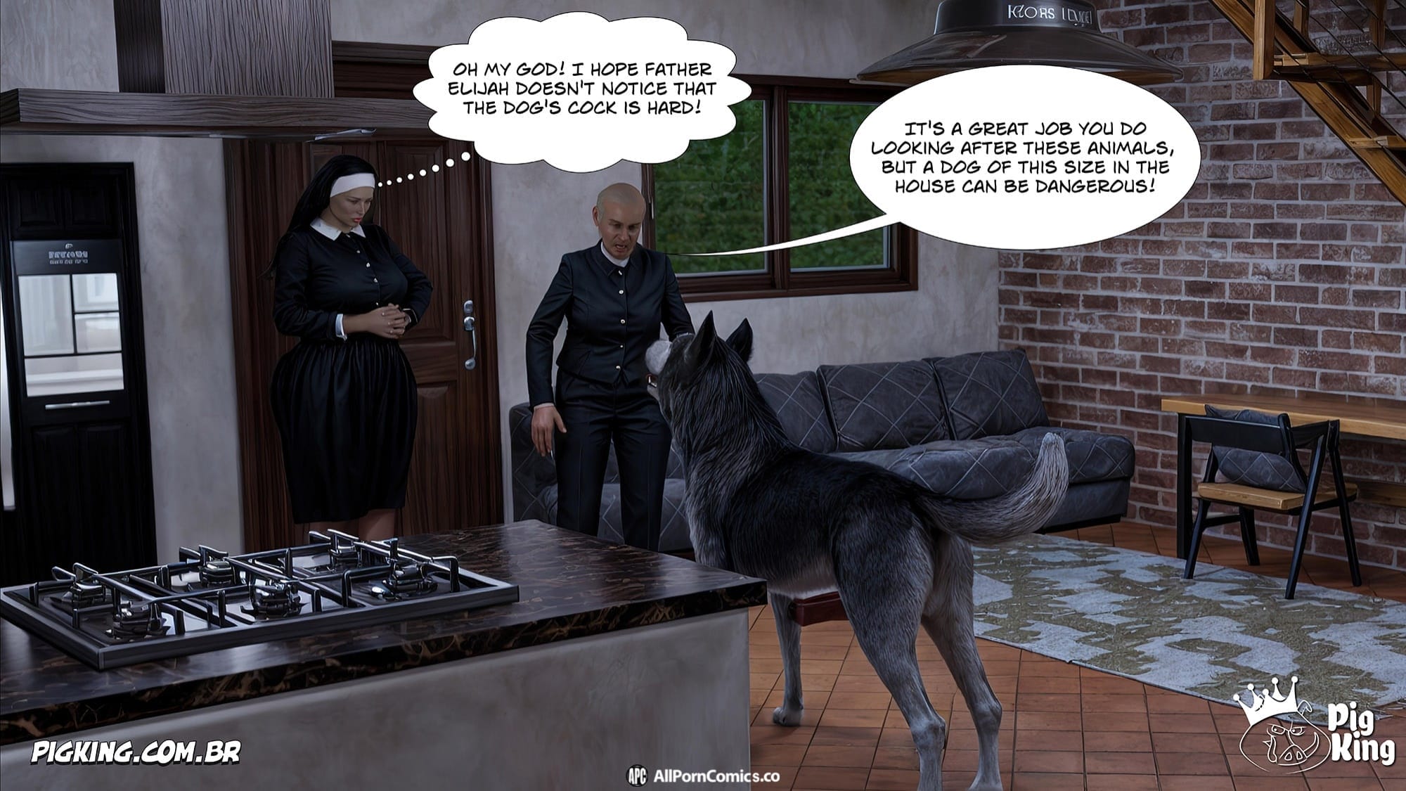 Nun Isabella [PigKing] Chapter 13 - Page 105