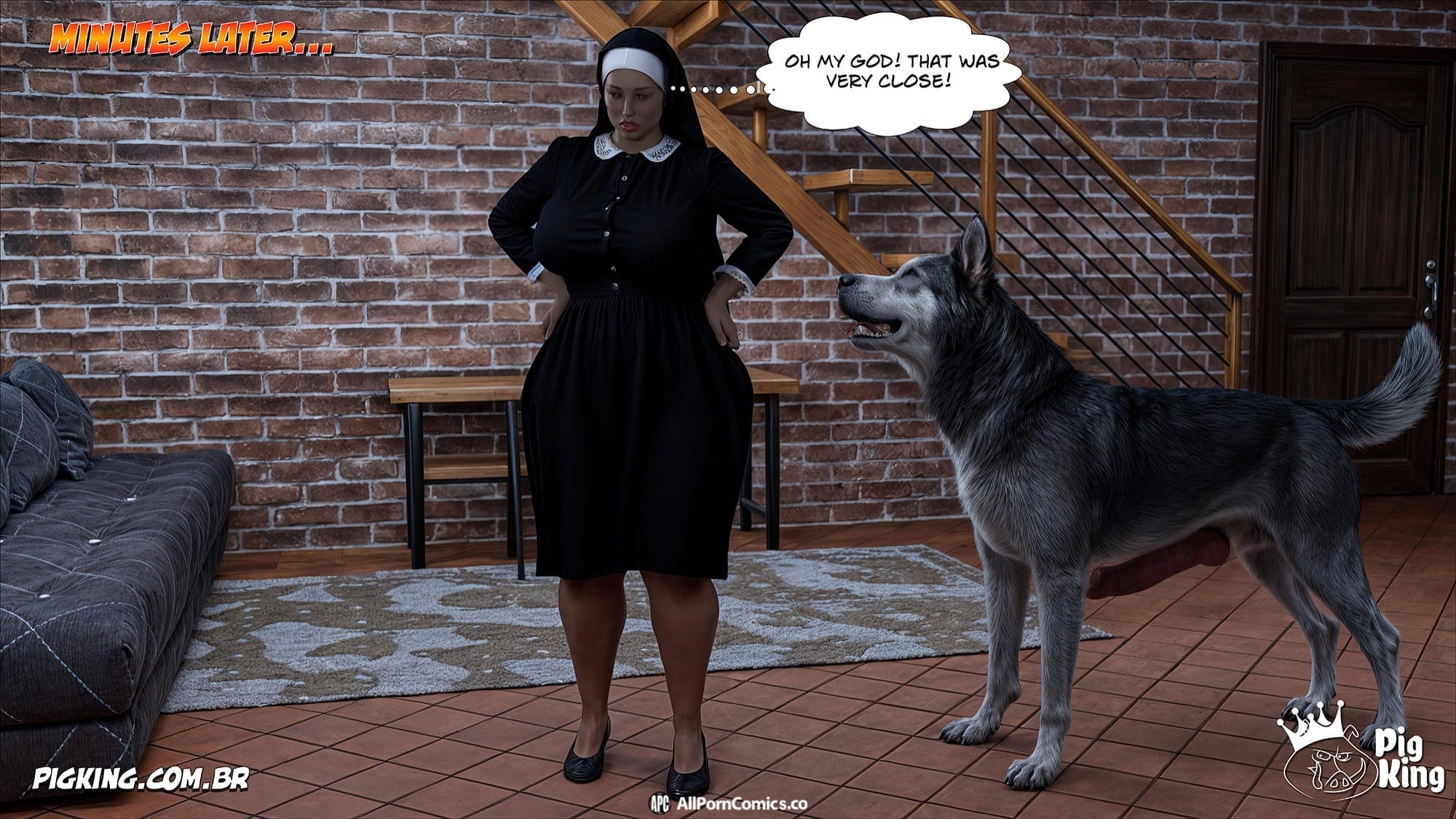 Nun Isabella [PigKing] Chapter 13 - Page 95