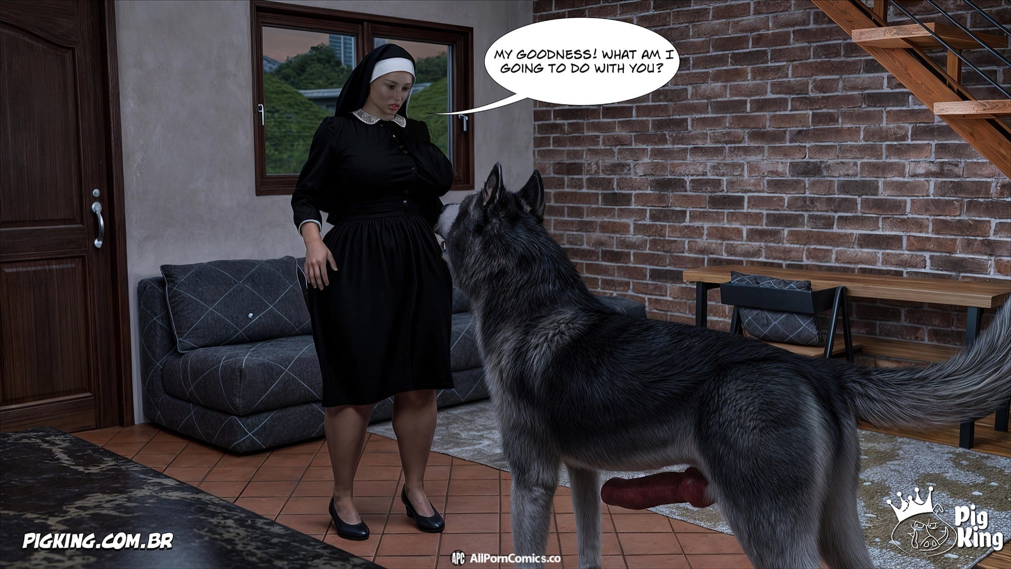 Nun Isabella [PigKing] Chapter 13 - Page 97