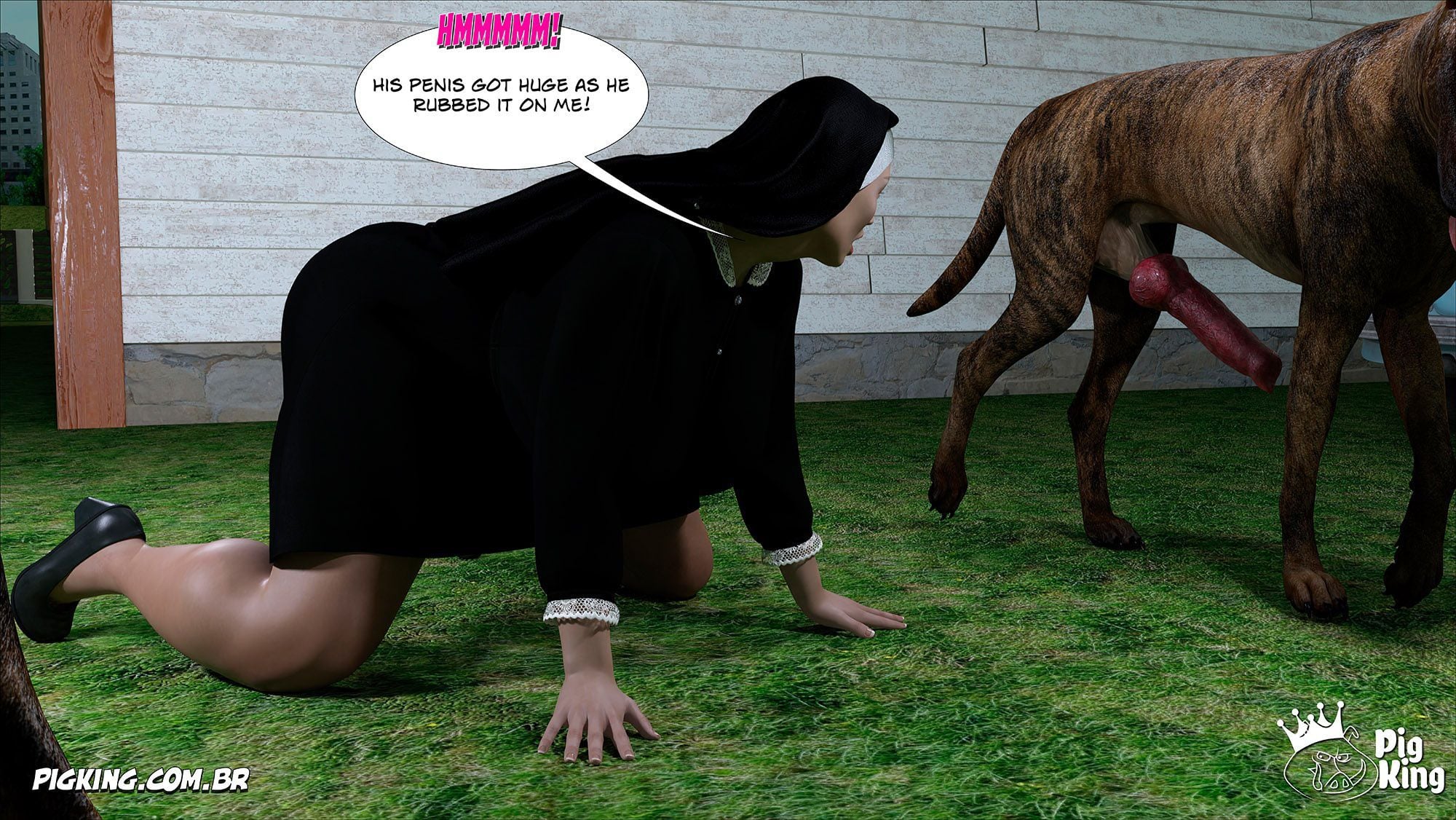 Nun Isabella [PigKing] Chapter 2 - Page 33