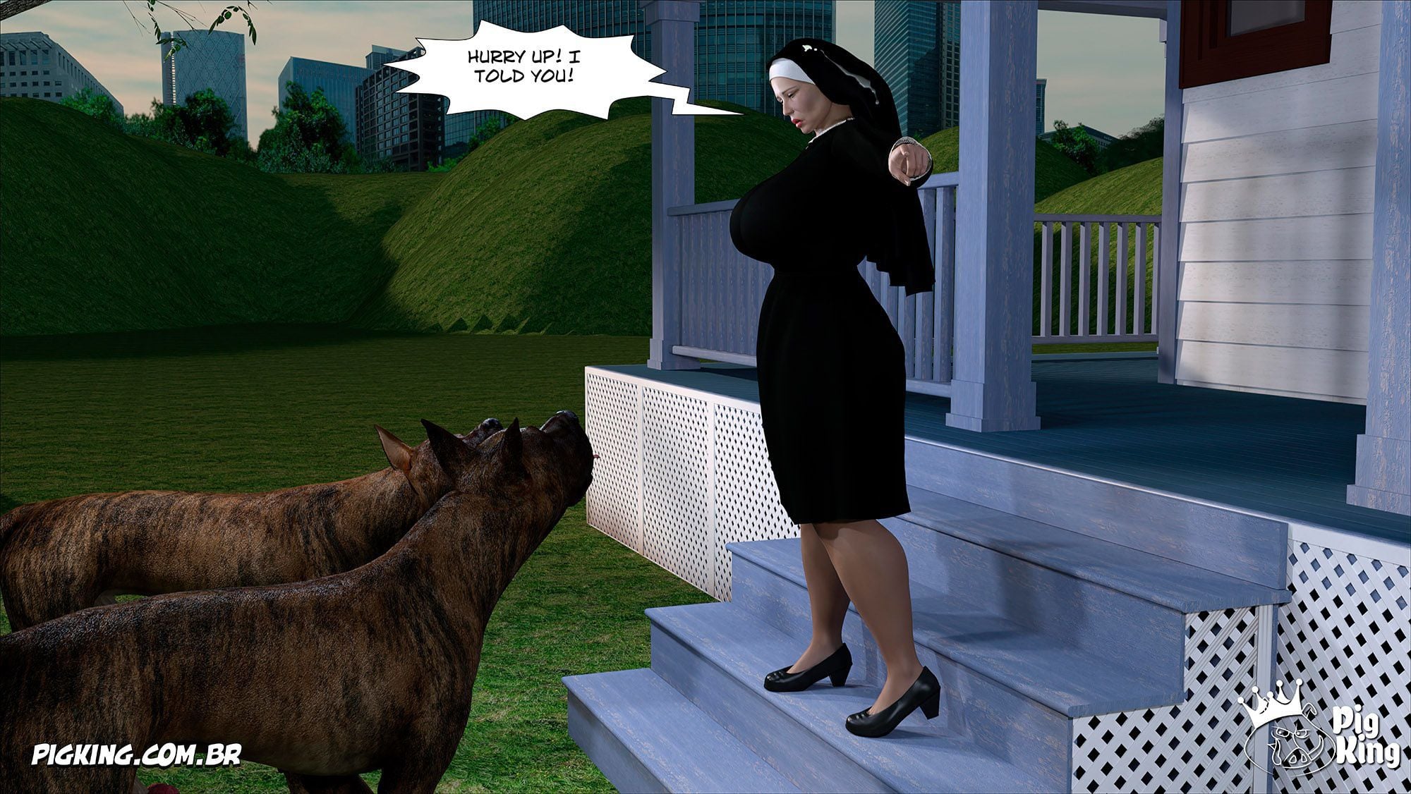 Nun Isabella [PigKing] Chapter 2 - Page 68