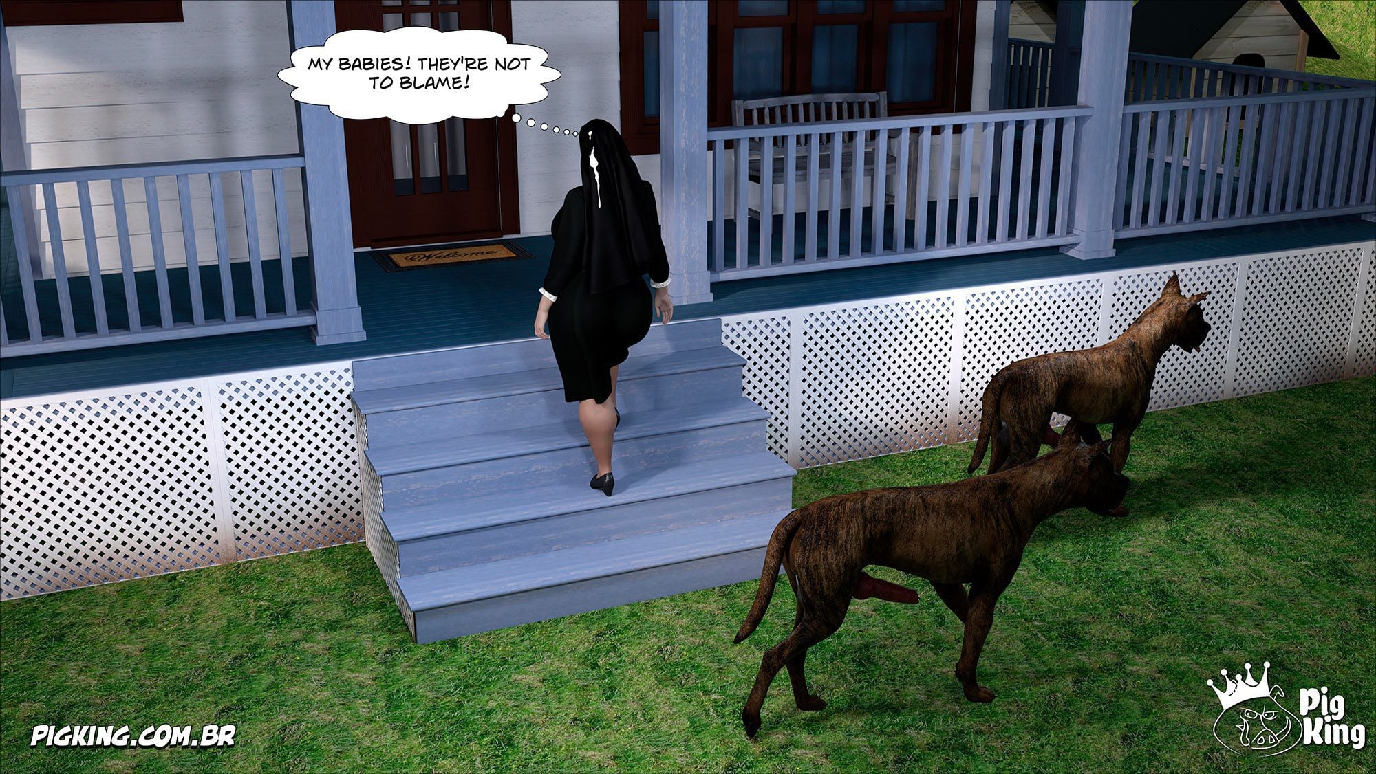 Nun Isabella [PigKing] Chapter 2 - Page 69