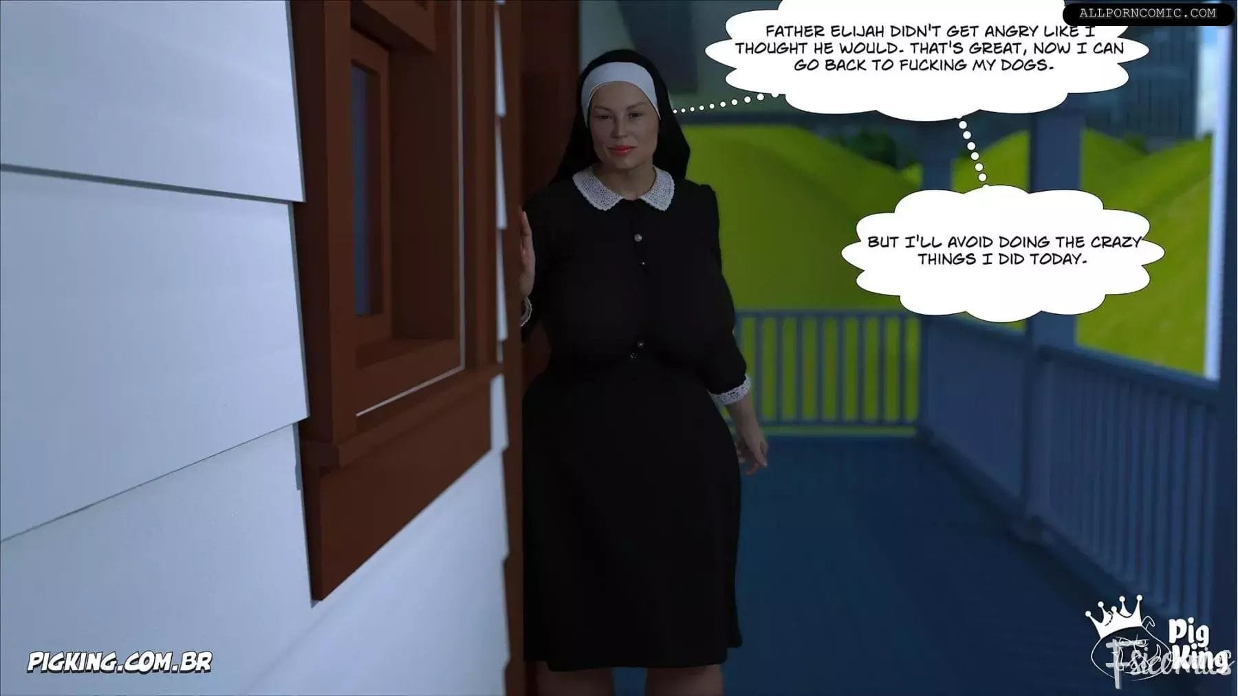 Nun Isabella [PigKing] Chapter 20 - Page 55