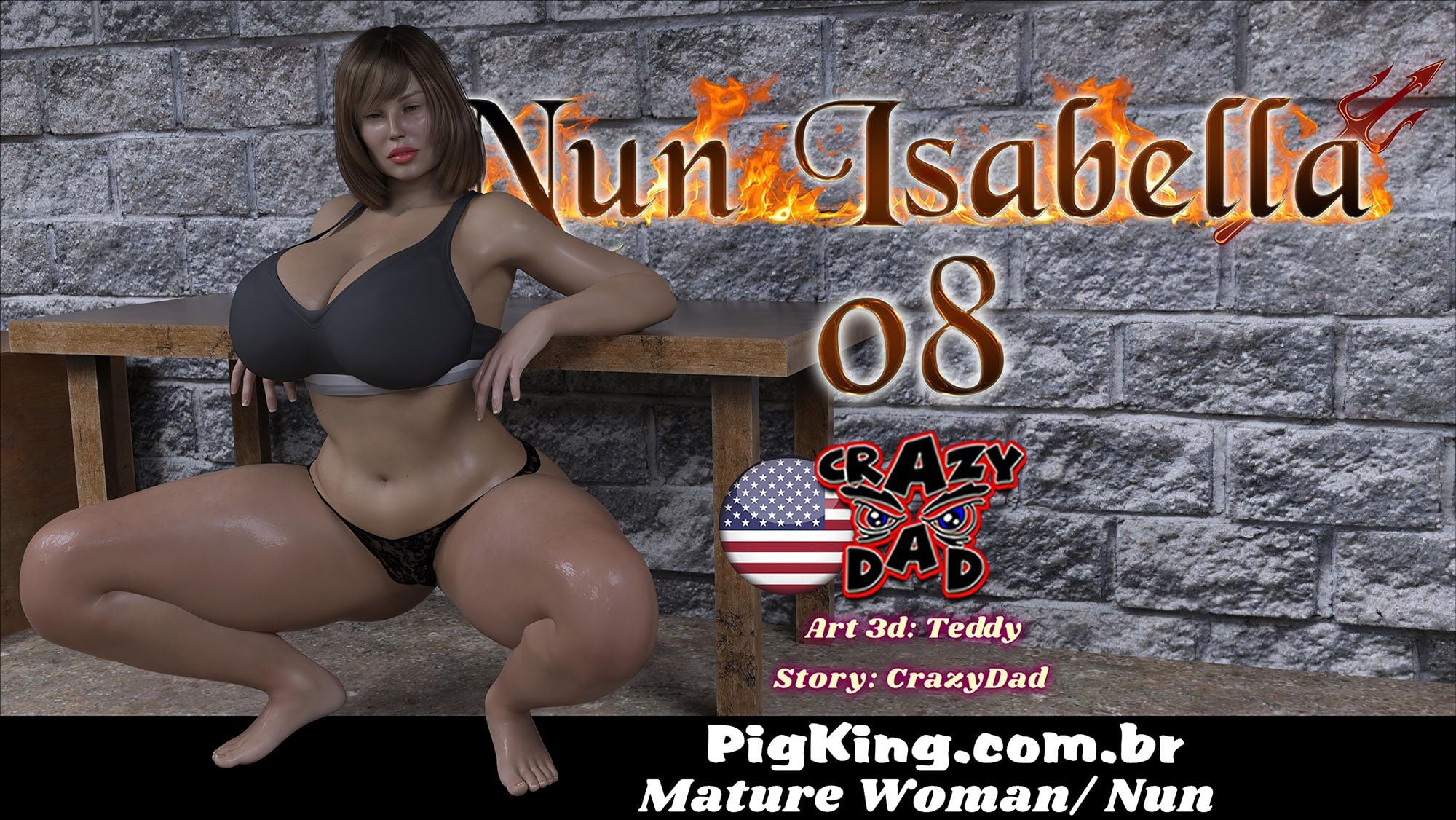 Nun Isabella [PigKing] Chapter 8 - Page 1