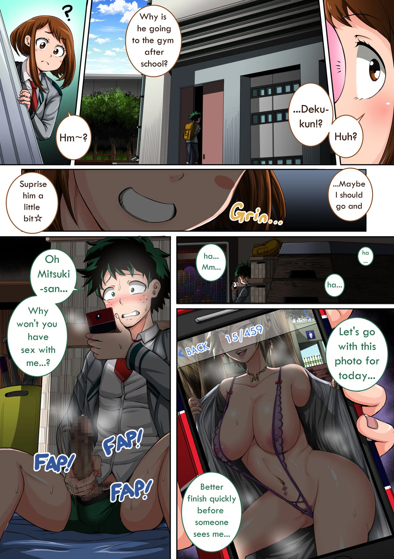 My Harem Academia (Boku No Hero Academia) [Juna Juna Juice] Chapter 3 - Page 3