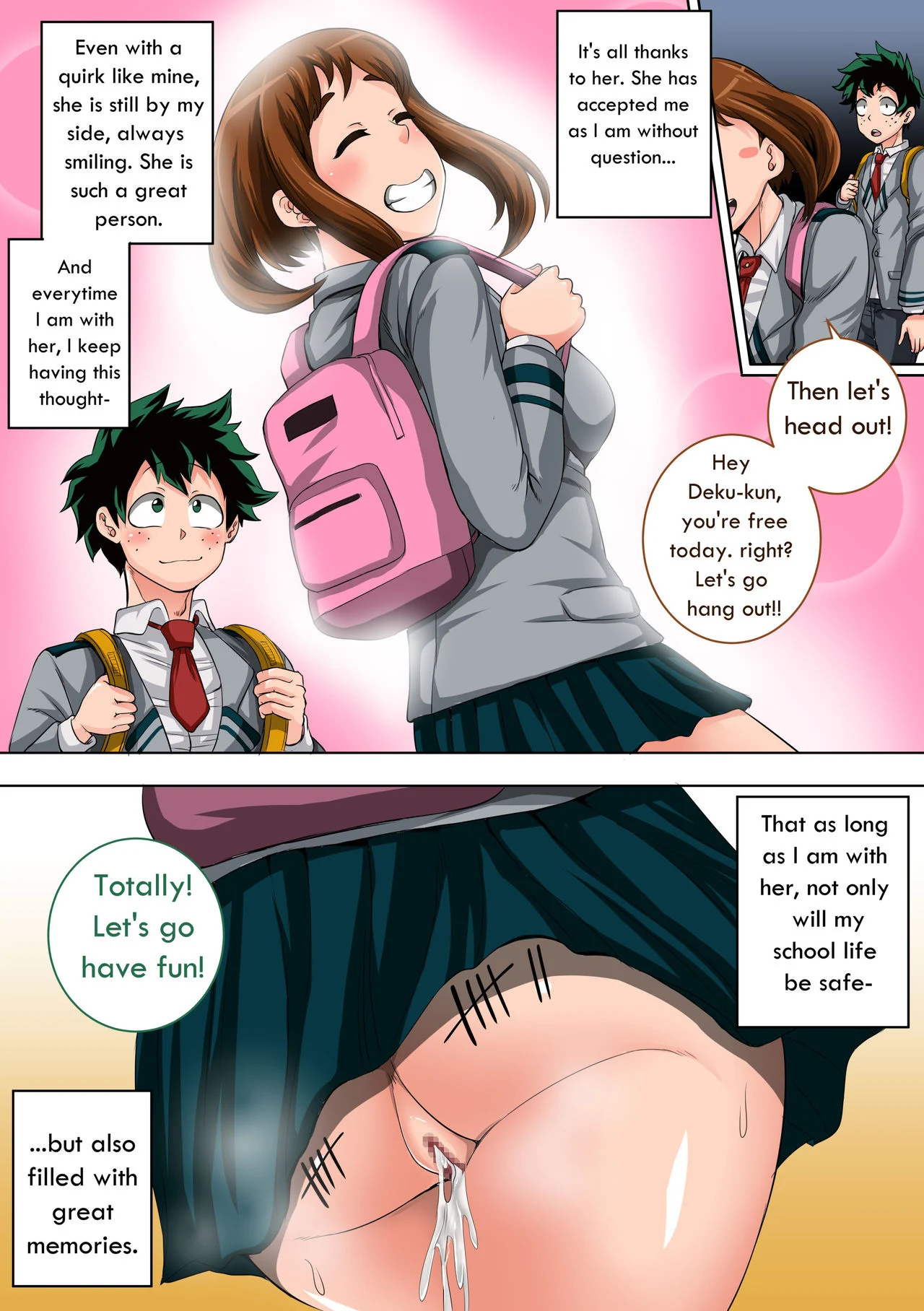 My Harem Academia (Boku No Hero Academia) [Juna Juna Juice] Chapter 3 - Page 53