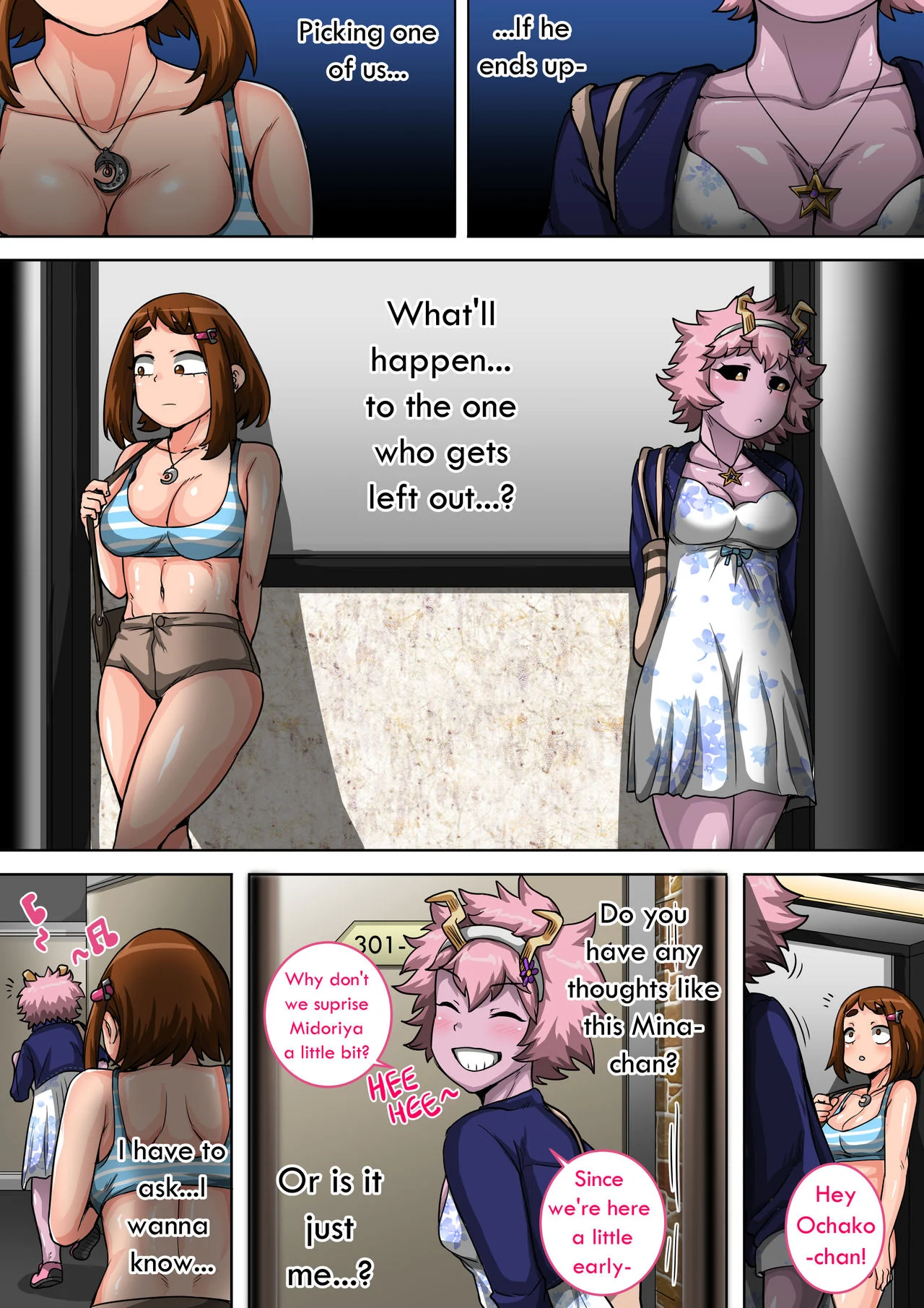 My Harem Academia (Boku No Hero Academia) [Juna Juna Juice] Chapter 5 - Page 61