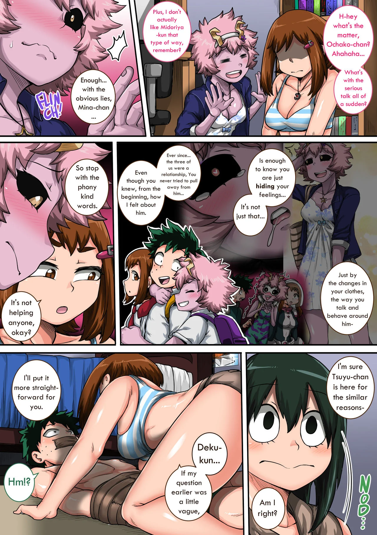 My Harem Academia (Boku No Hero Academia) [Juna Juna Juice] Chapter 6 - Page 74