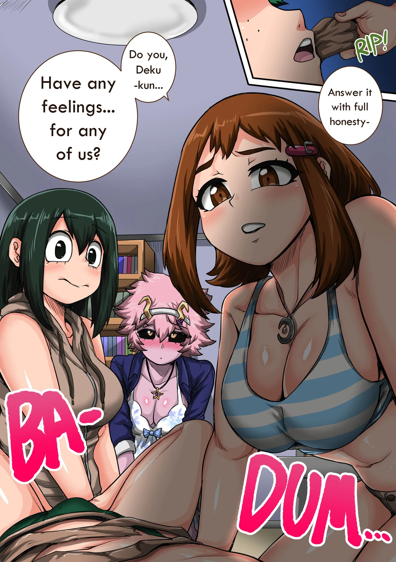 My Harem Academia (Boku No Hero Academia) [Juna Juna Juice] Chapter 6 - Page 75
