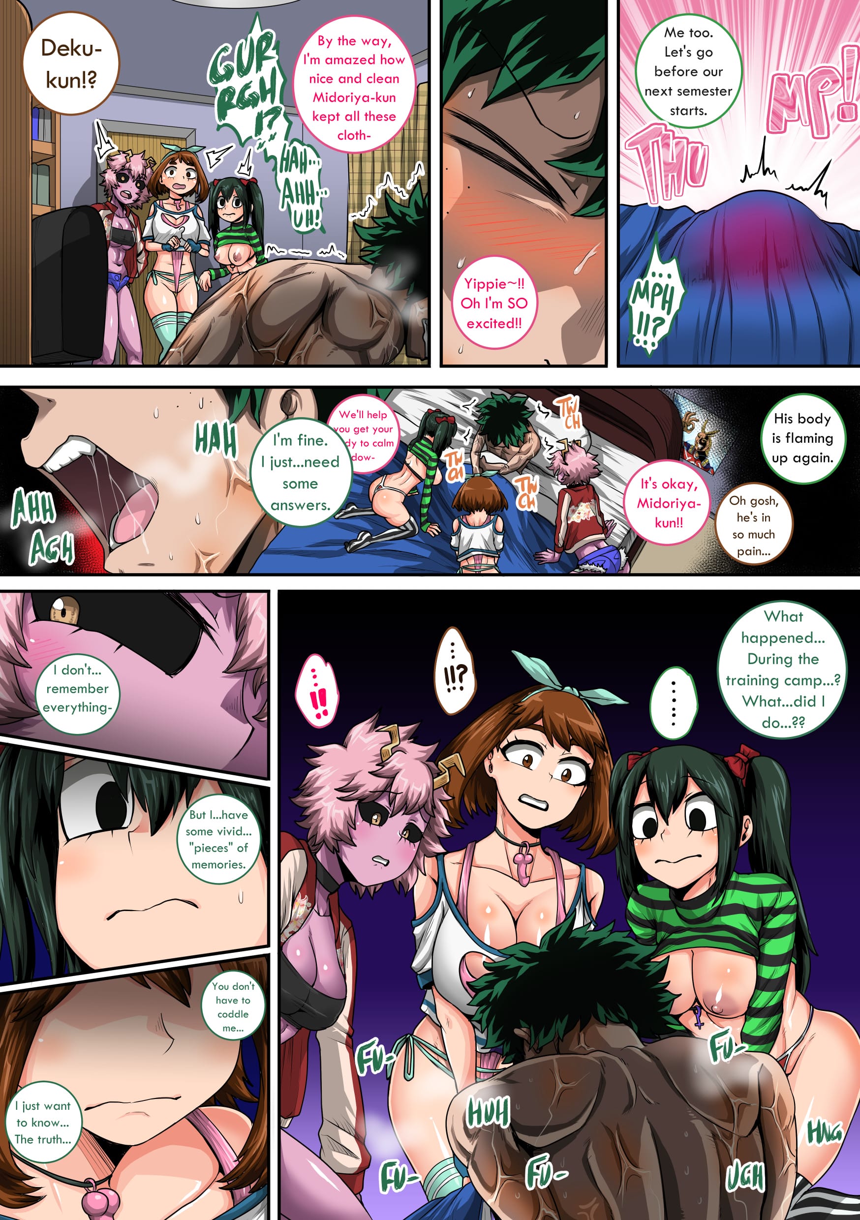 My Harem Academia (Boku No Hero Academia) [Juna Juna Juice] Chapter 8.2 - Page 6