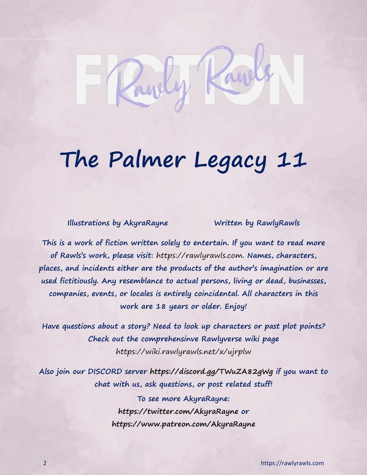 The Palmer Legacy [AkyraRayne, RawlyRawls] Chapter 11 - Page 2
