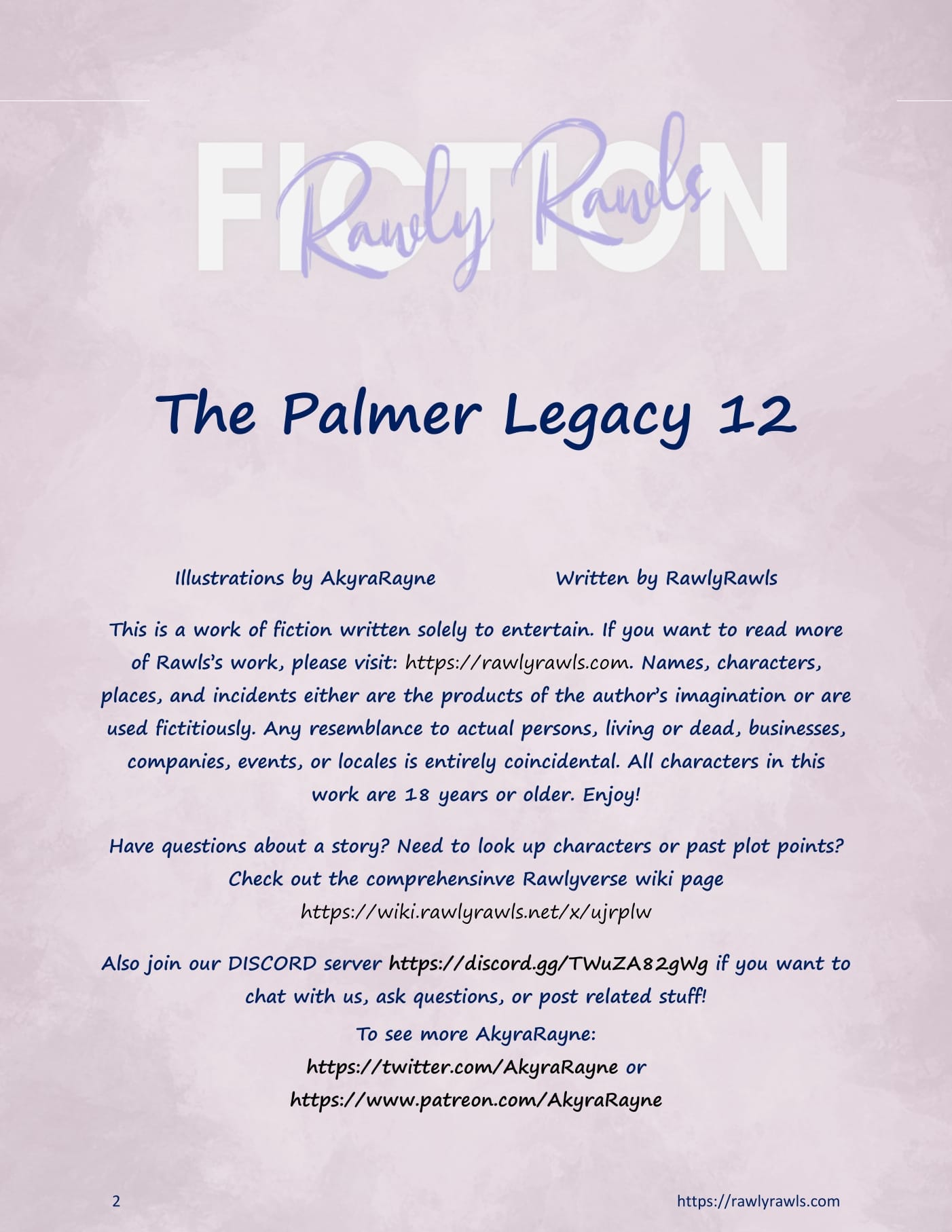 The Palmer Legacy [AkyraRayne, RawlyRawls] Chapter 12 - Page 2