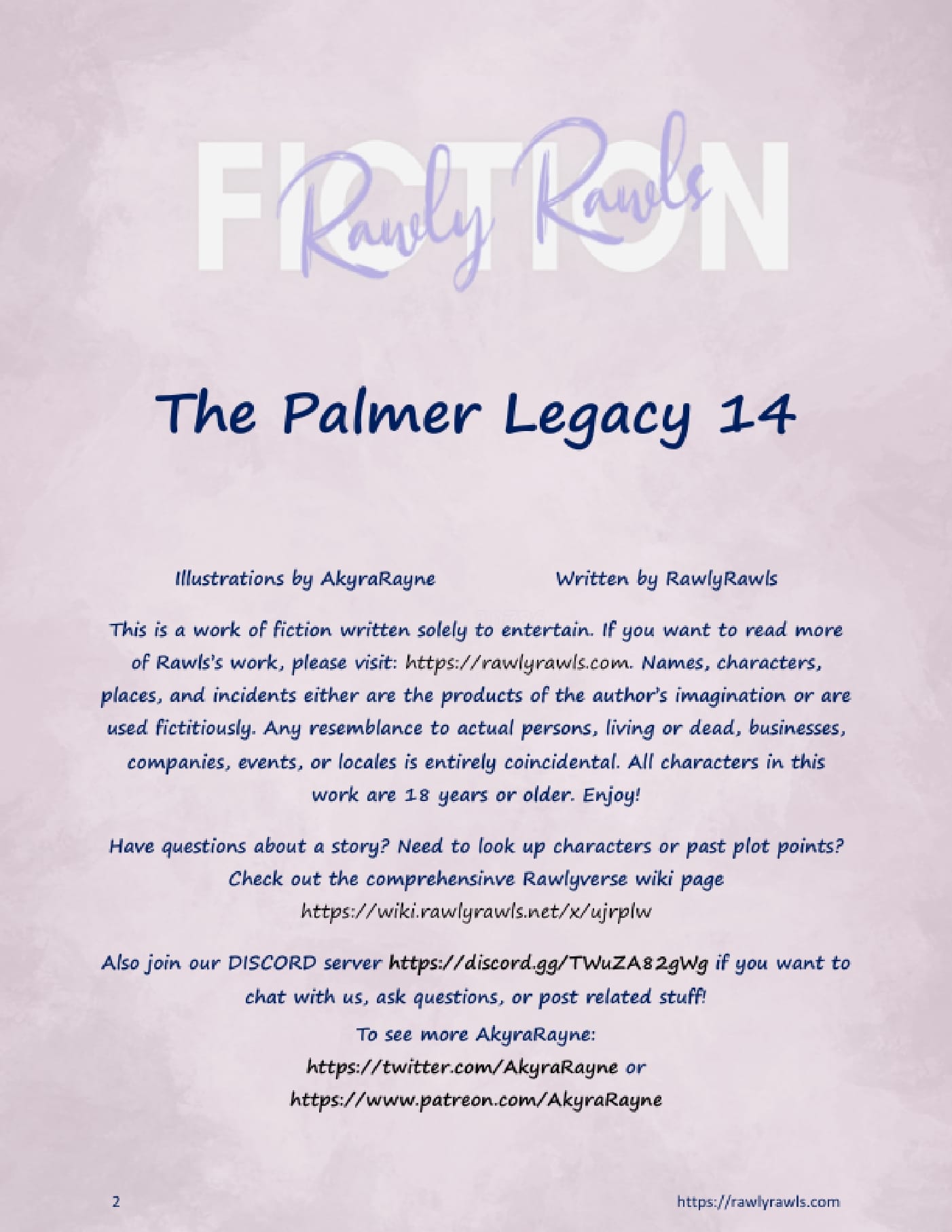 The Palmer Legacy [AkyraRayne, RawlyRawls] Chapter 14 - Page 2