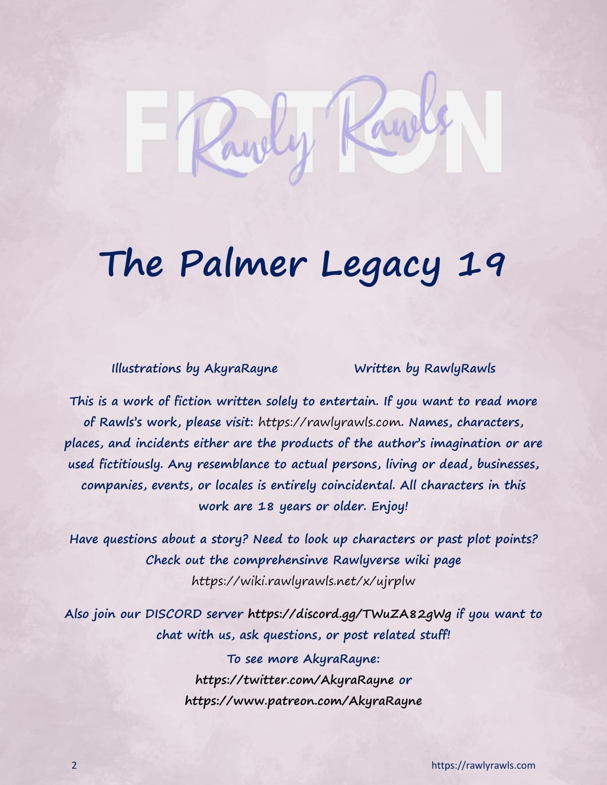 The Palmer Legacy [AkyraRayne, RawlyRawls] Chapter 19 - Page 2