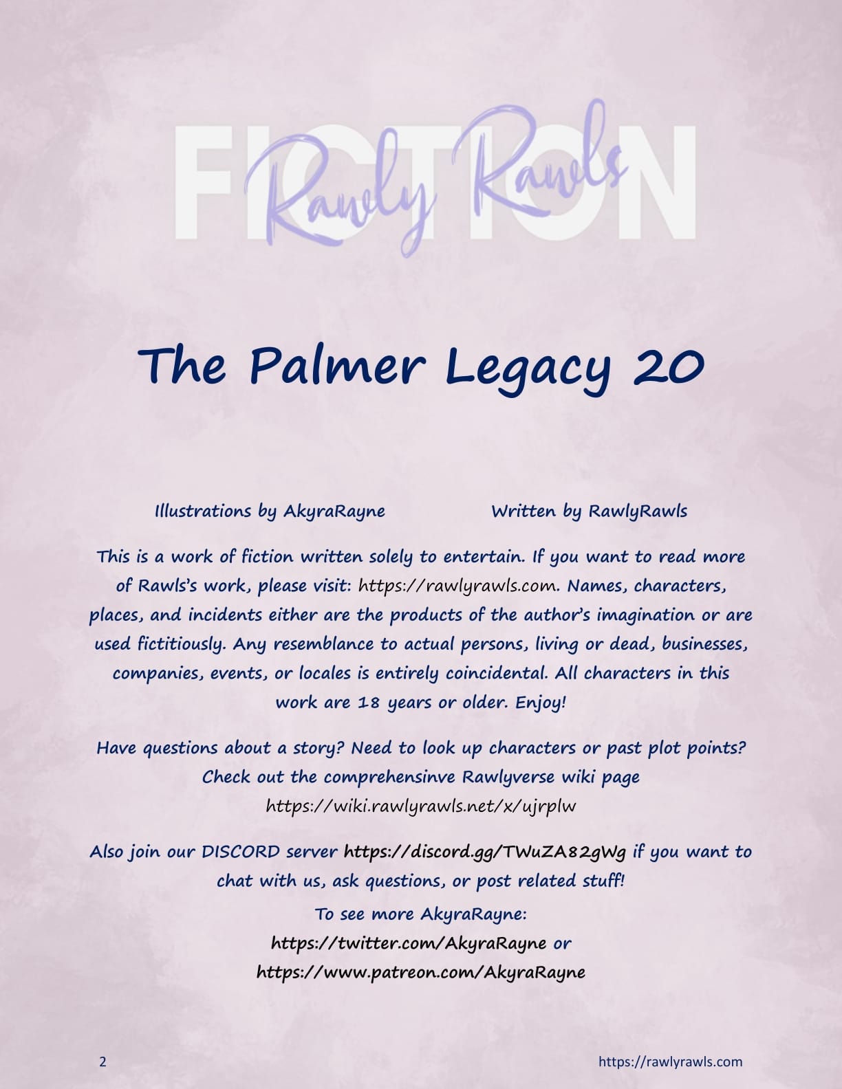 The Palmer Legacy [AkyraRayne, RawlyRawls] Chapter 20 - Page 2