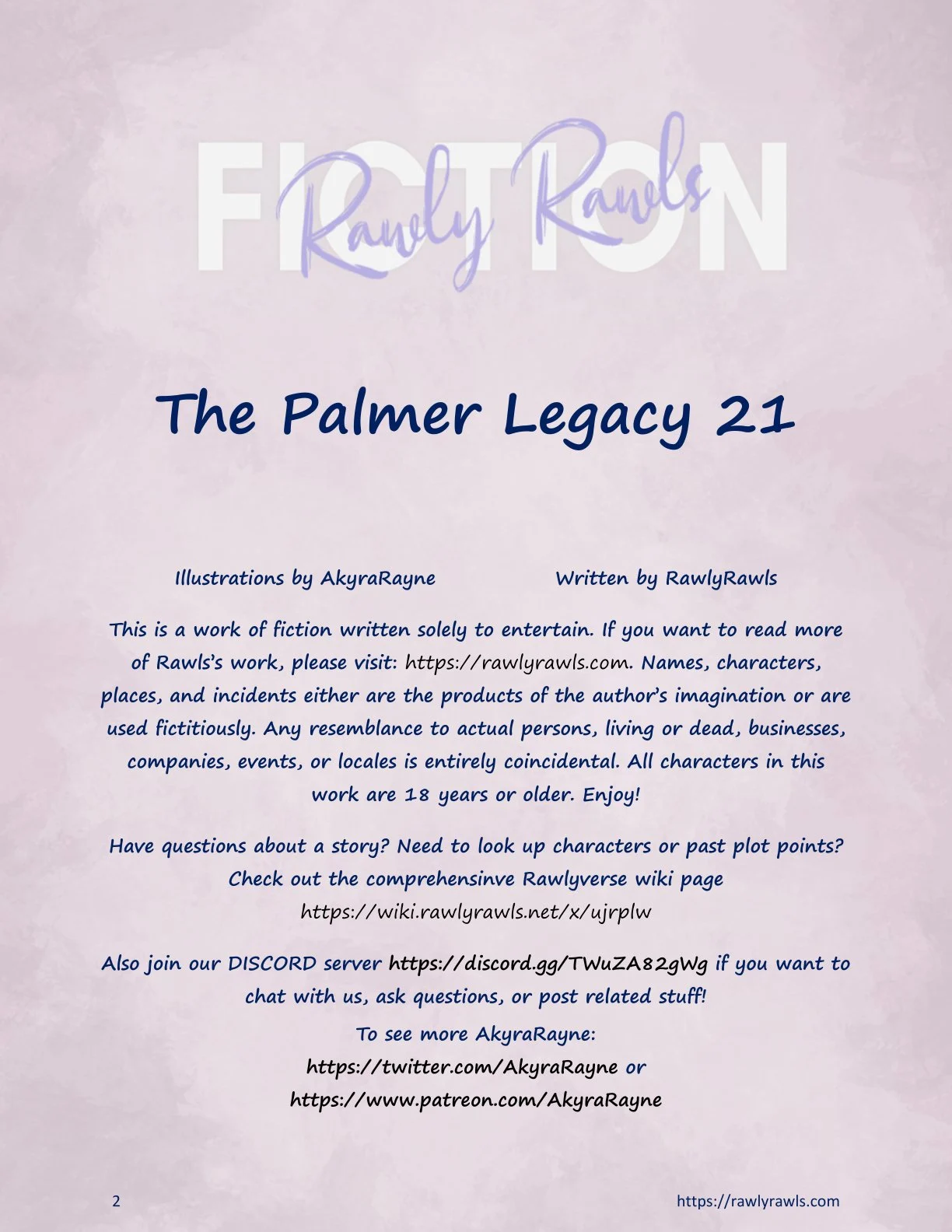 The Palmer Legacy [AkyraRayne, RawlyRawls] Chapter 21 - Page 2