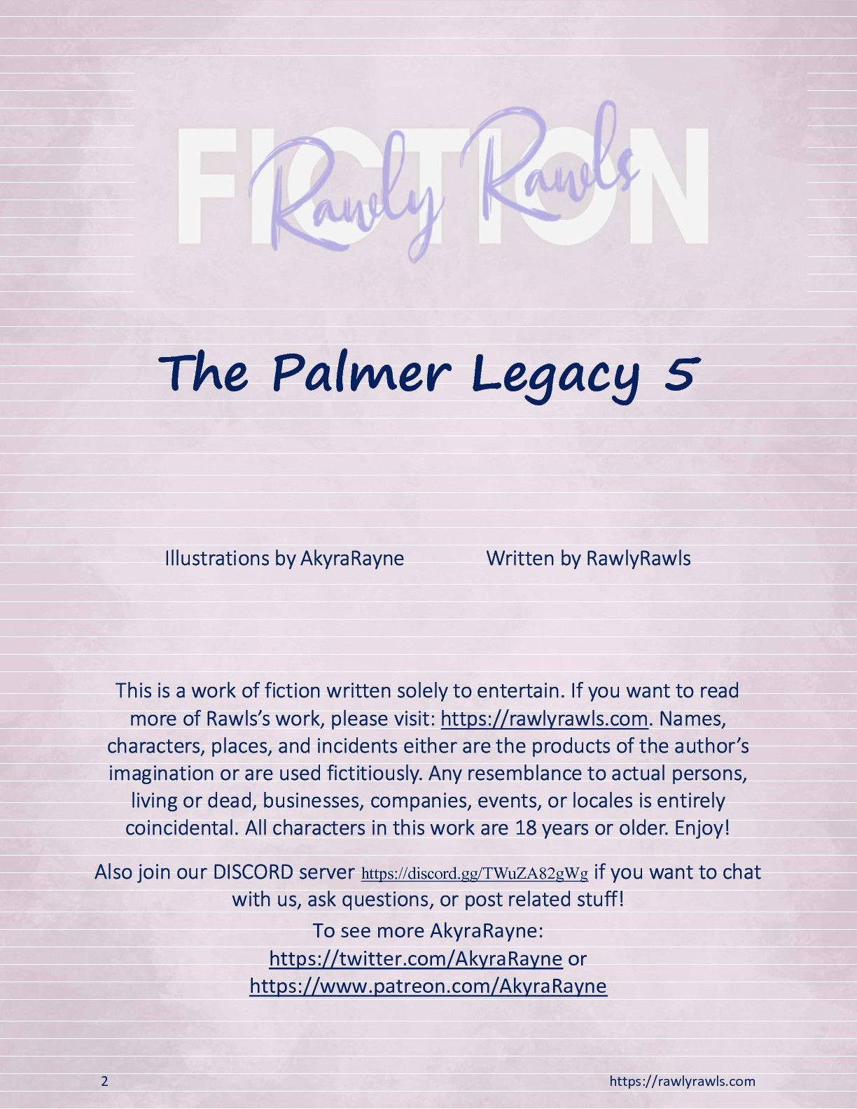 The Palmer Legacy [AkyraRayne, RawlyRawls] Chapter 5 - Page 2