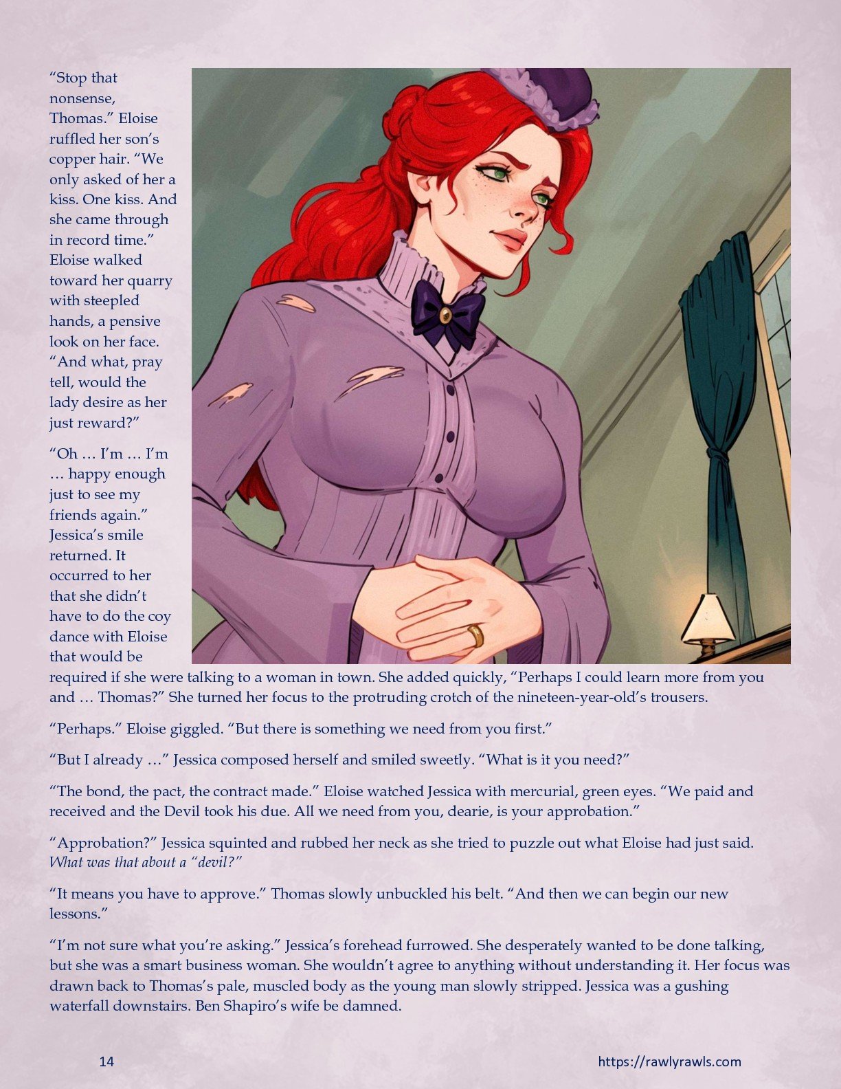 The Palmer Legacy [AkyraRayne, RawlyRawls] Chapter 8 - Page 14