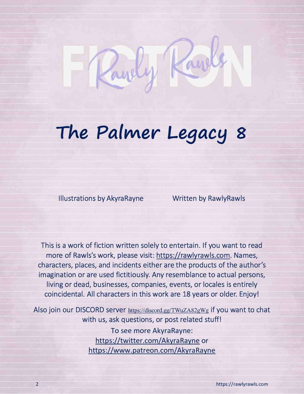 The Palmer Legacy [AkyraRayne, RawlyRawls] Chapter 8 - Page 2
