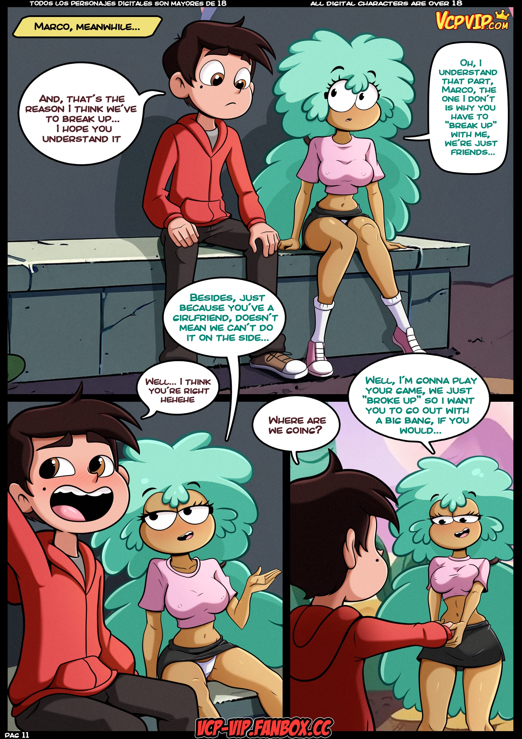 Echoes of the Past (Star Vs The Forces of Evil) [Croc] Chapter 1 - Page 12