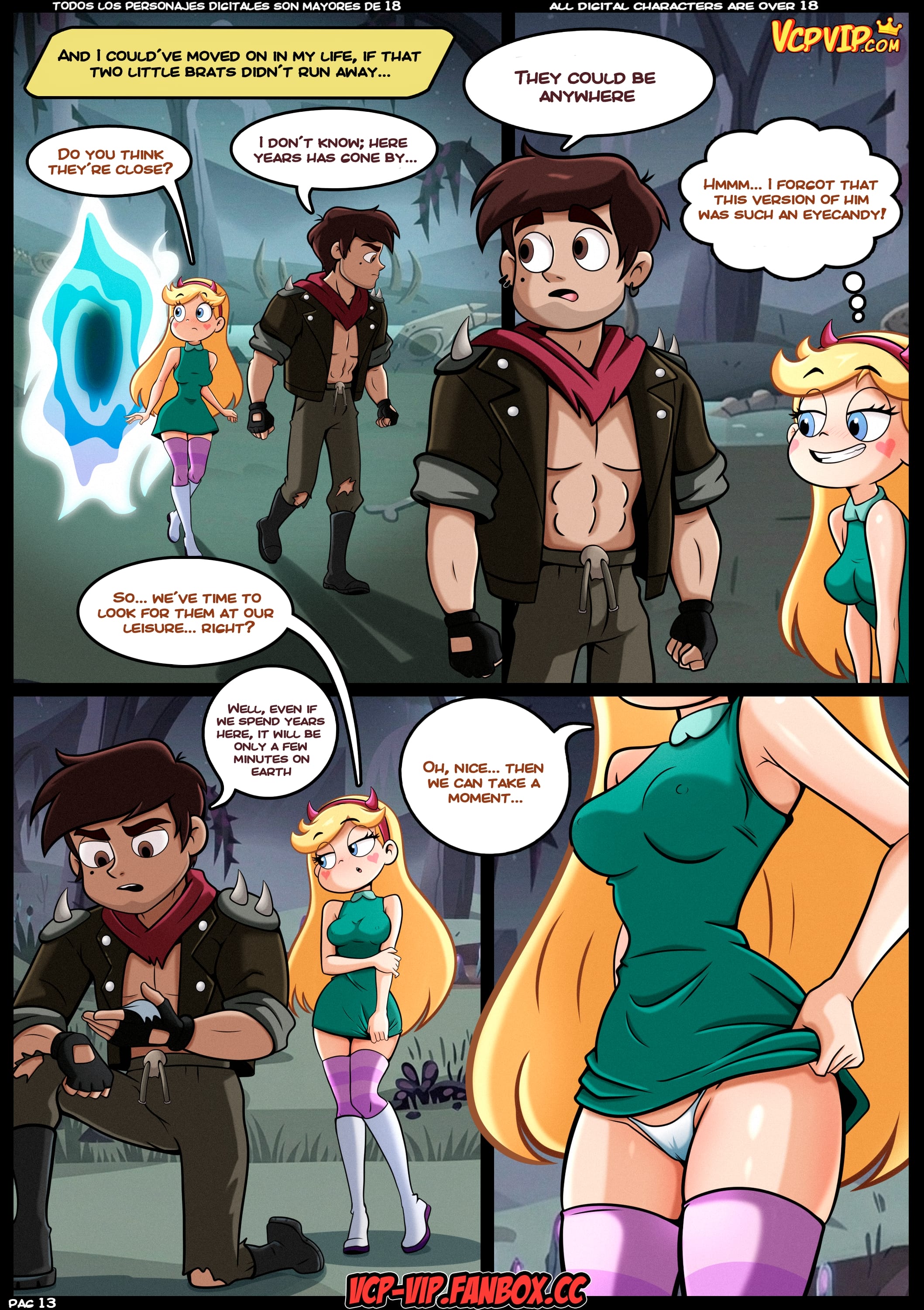 Echoes of the Past (Star Vs The Forces of Evil) [Croc] Chapter 1 - Page 14
