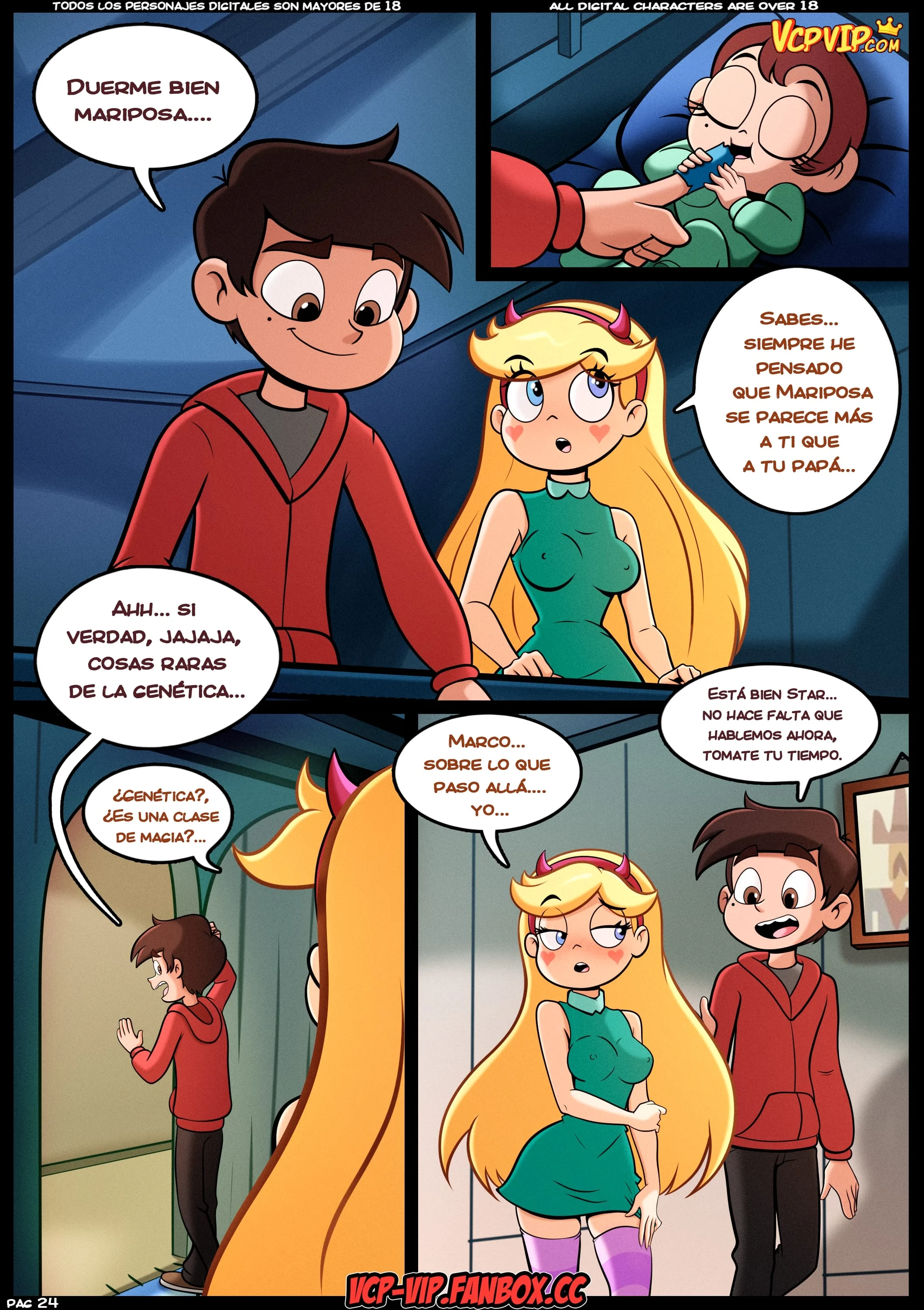Echoes of the Past (Star Vs The Forces of Evil) [Croc] Chapter 1 - Page 25