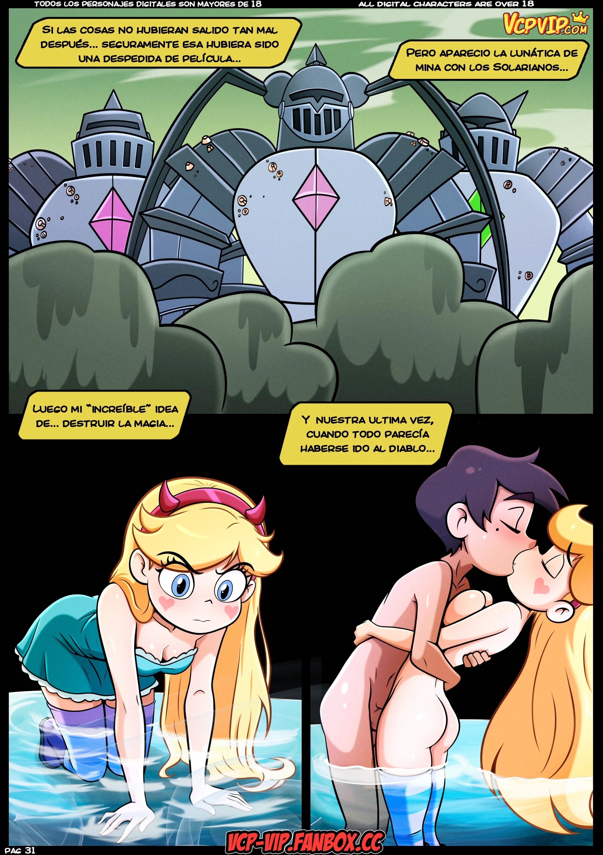 Echoes of the Past (Star Vs The Forces of Evil) [Croc] Chapter 1 - Page 32