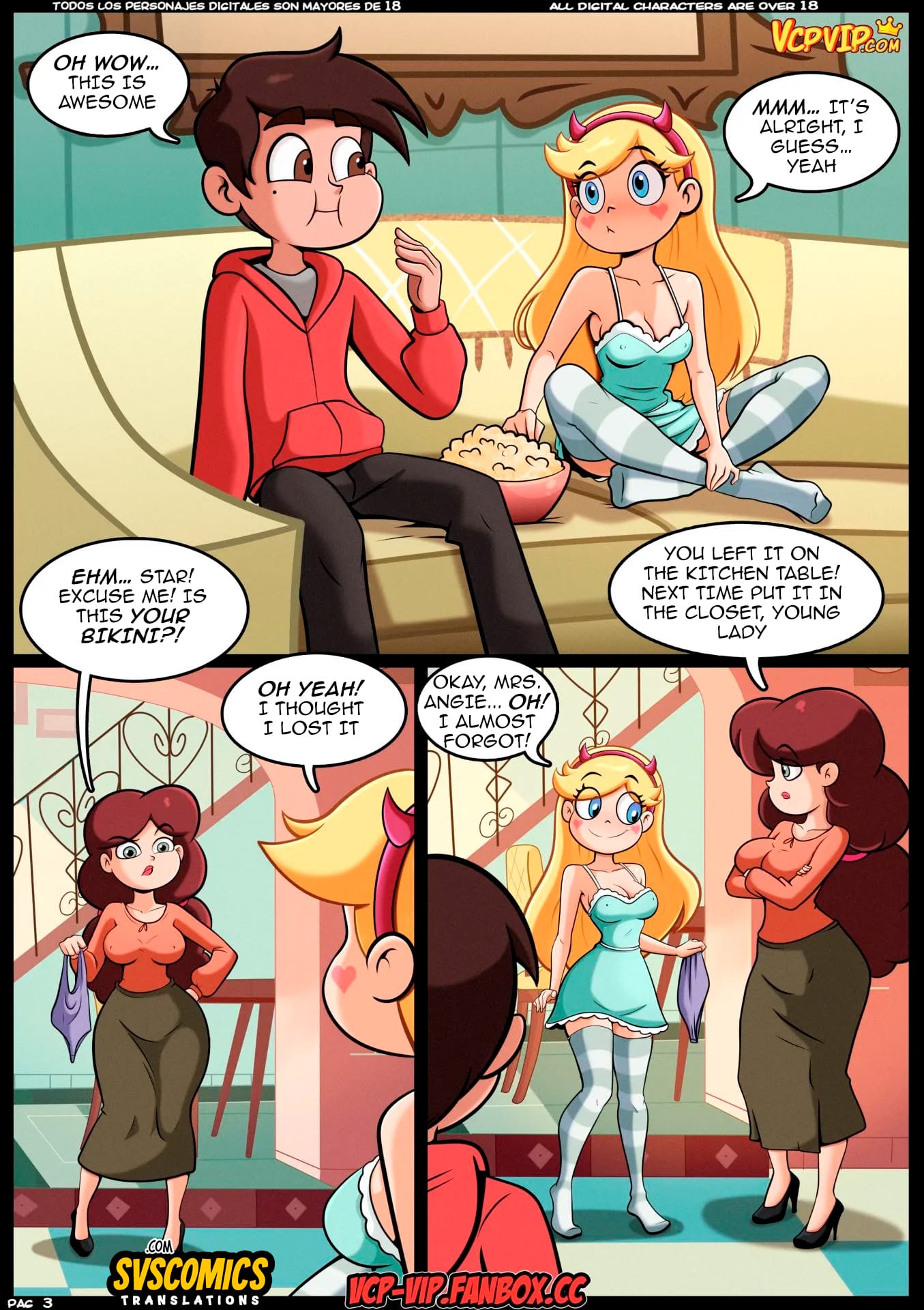Echoes of the Past (Star Vs The Forces of Evil) [Croc] Chapter 1 - Page 4