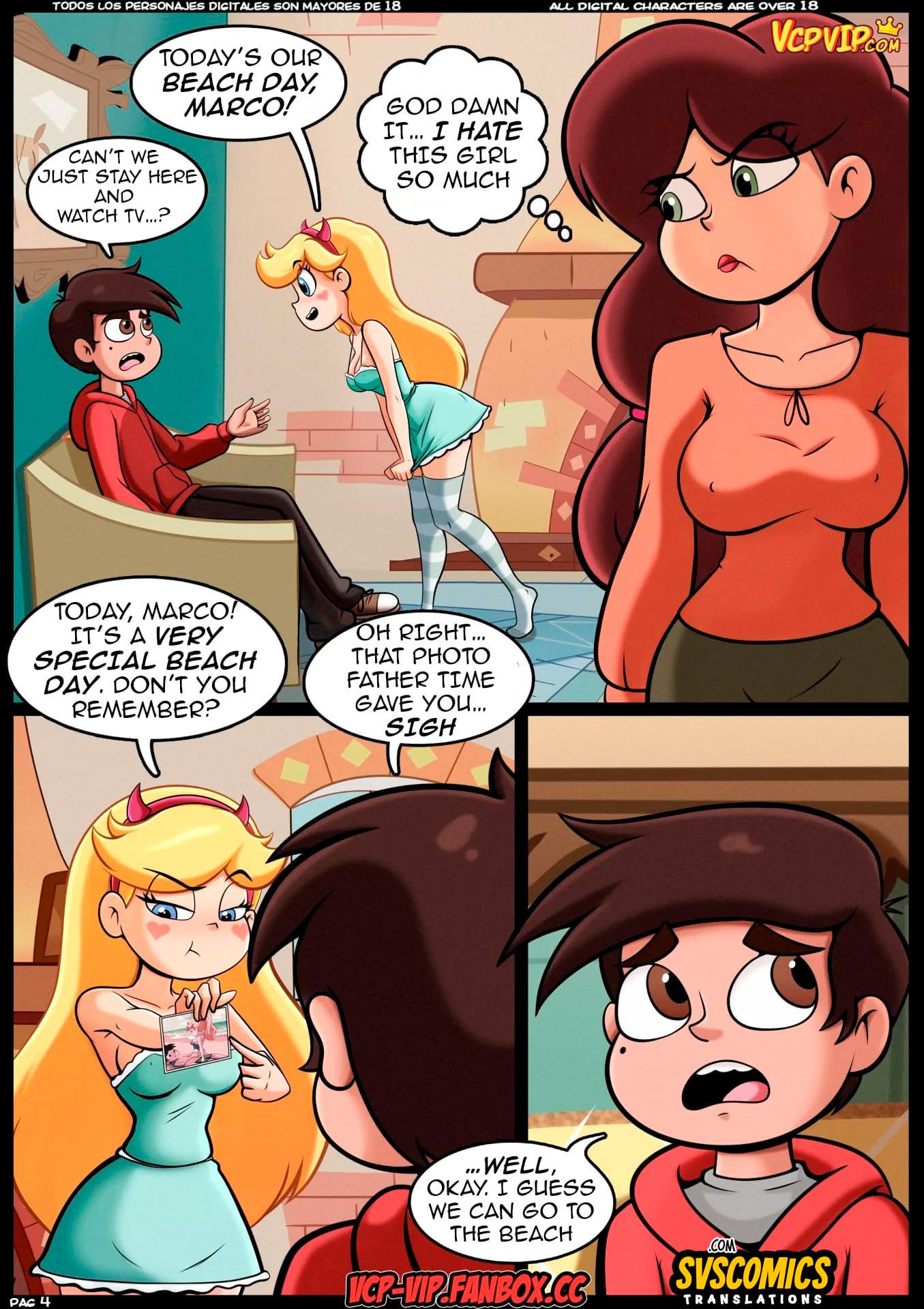 Echoes of the Past (Star Vs The Forces of Evil) [Croc] Chapter 1 - Page 5