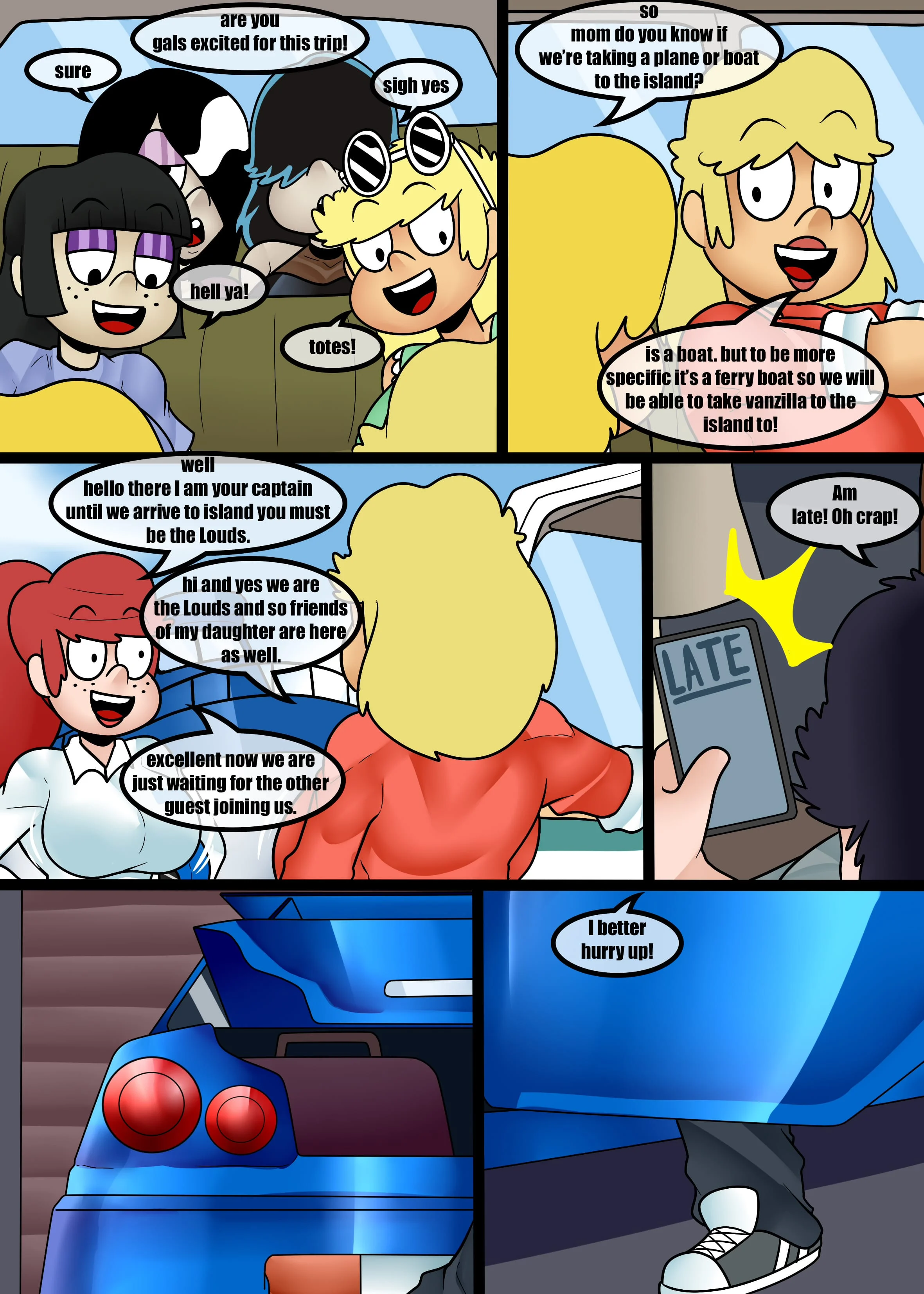 Loud Island (The Loud House) [ZaicoMaster14] Chapter 1 - Page 5