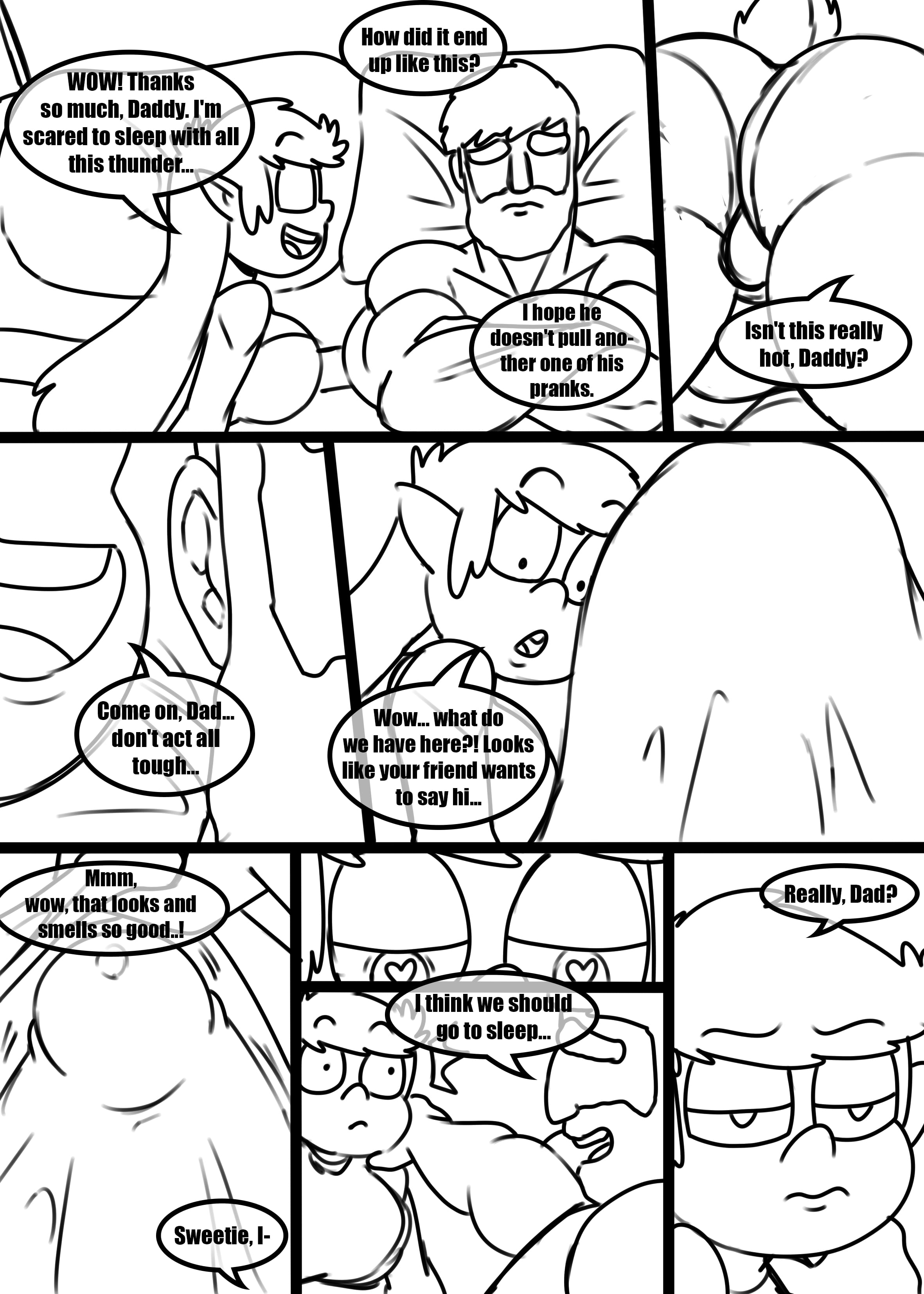 Playing with Daddy (My Totally Normal Family) [ZaicoMaster14] Chapter 1 - Page 14