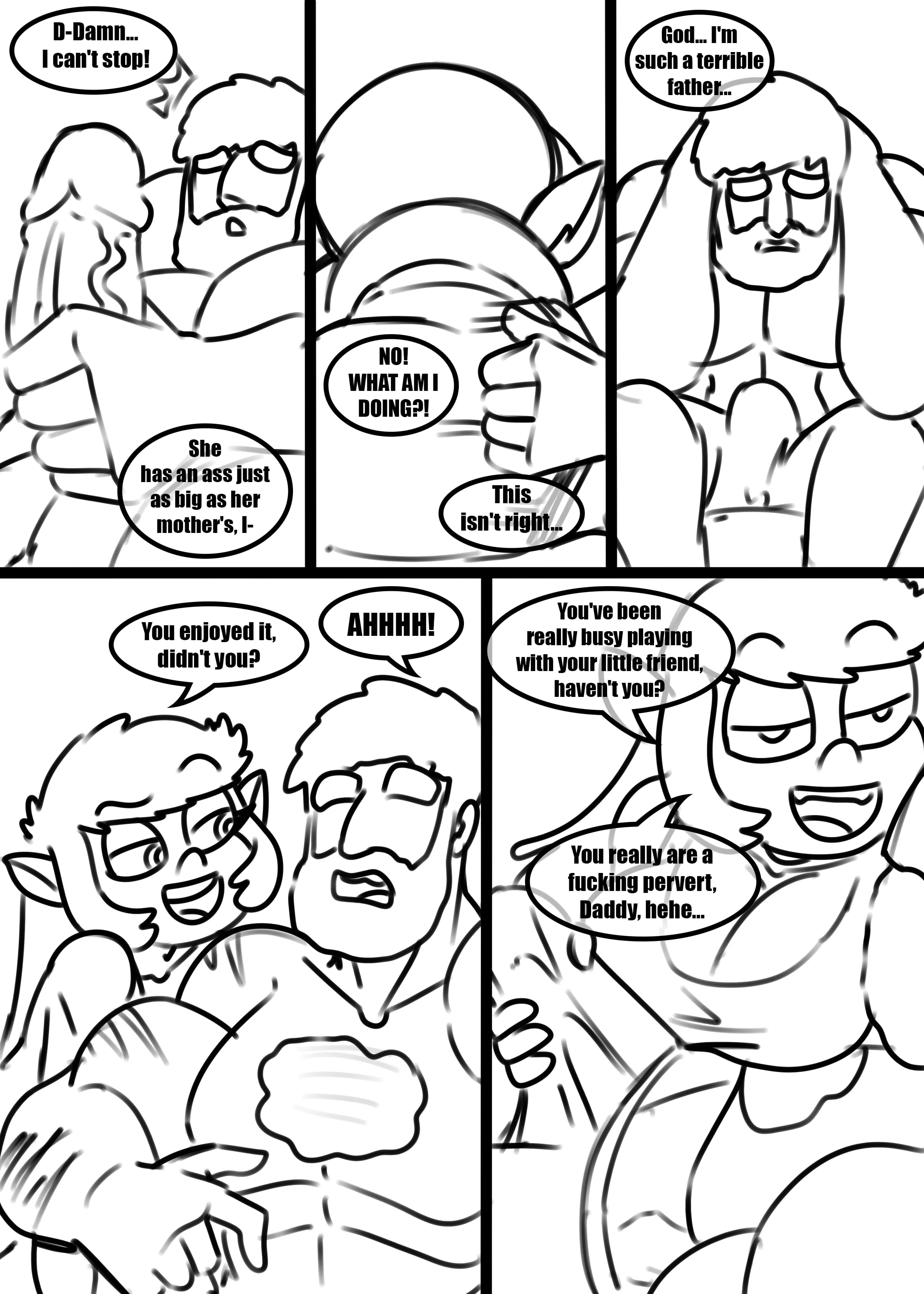 Playing with Daddy (My Totally Normal Family) [ZaicoMaster14] Chapter 1 - Page 16