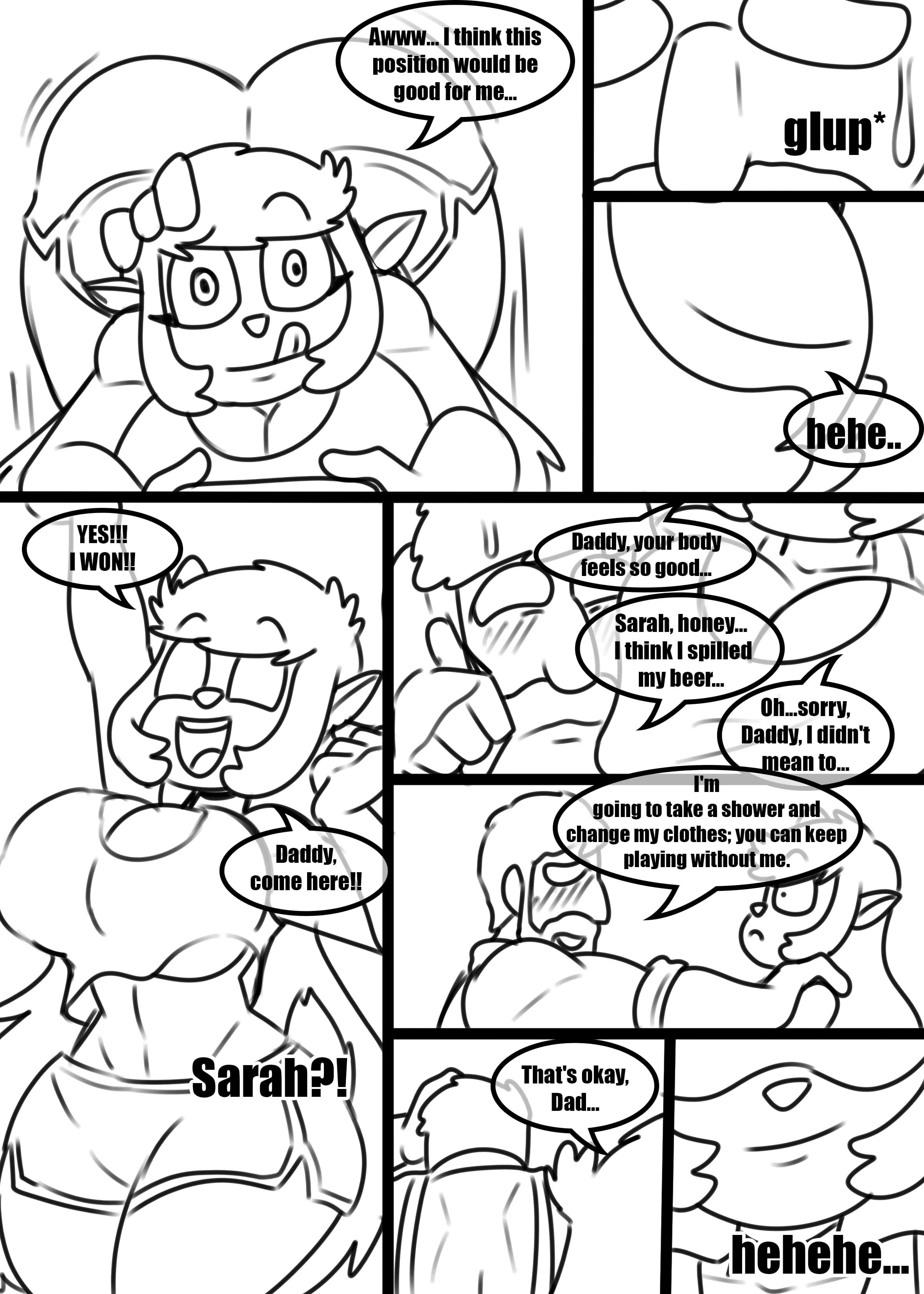 Playing with Daddy (My Totally Normal Family) [ZaicoMaster14] Chapter 1 - Page 3