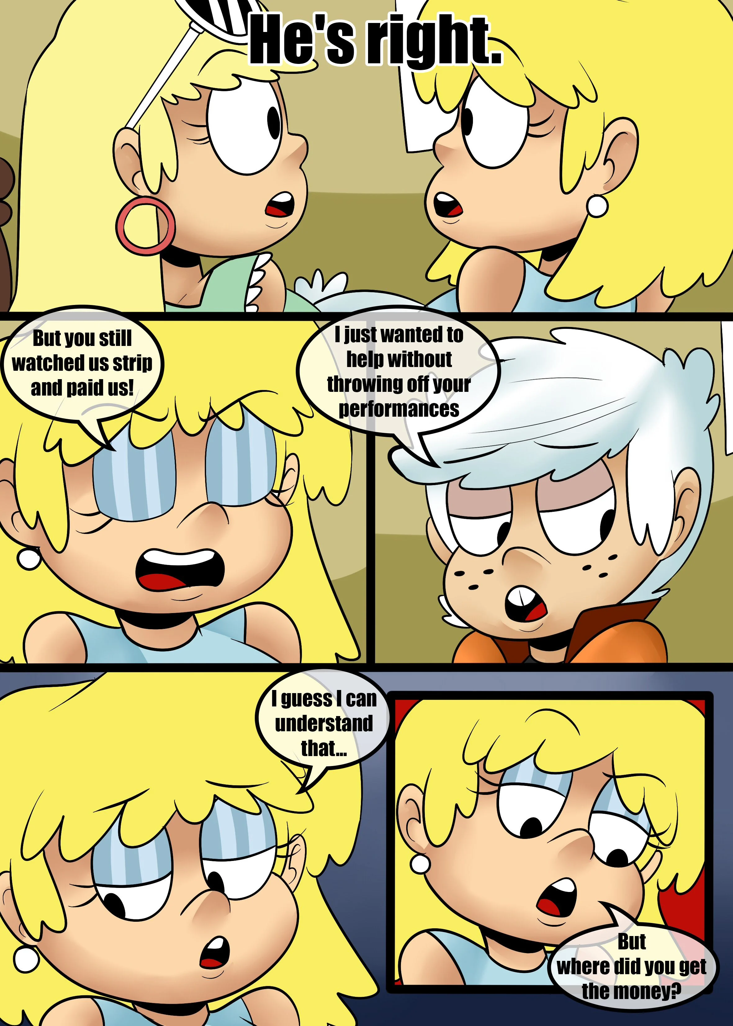 Louds in the Club (The Loud House) [Zaicomaster14] Chapter 1 - Page 12