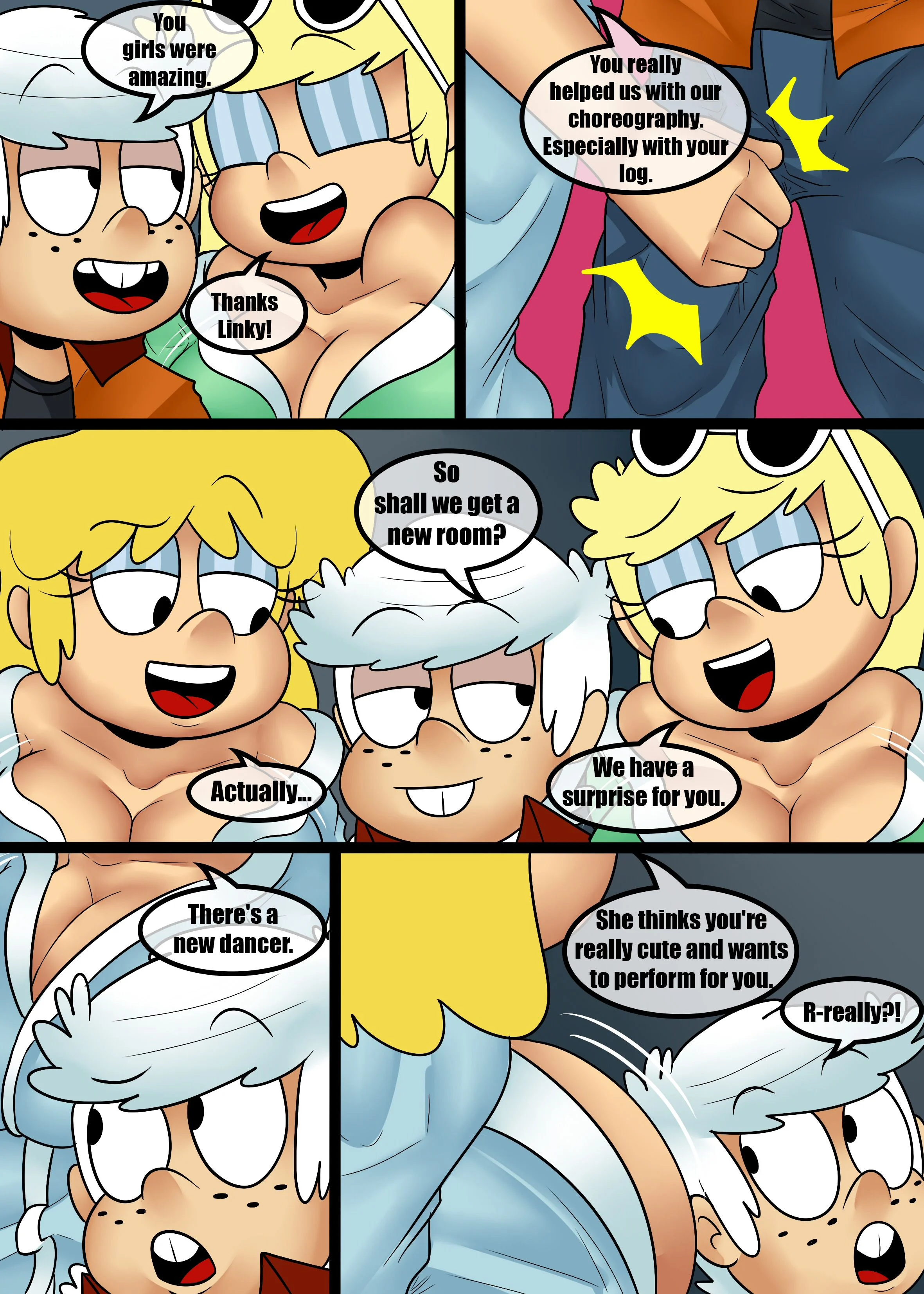 Louds in the Club (The Loud House) [Zaicomaster14] Chapter 2 - Page 14