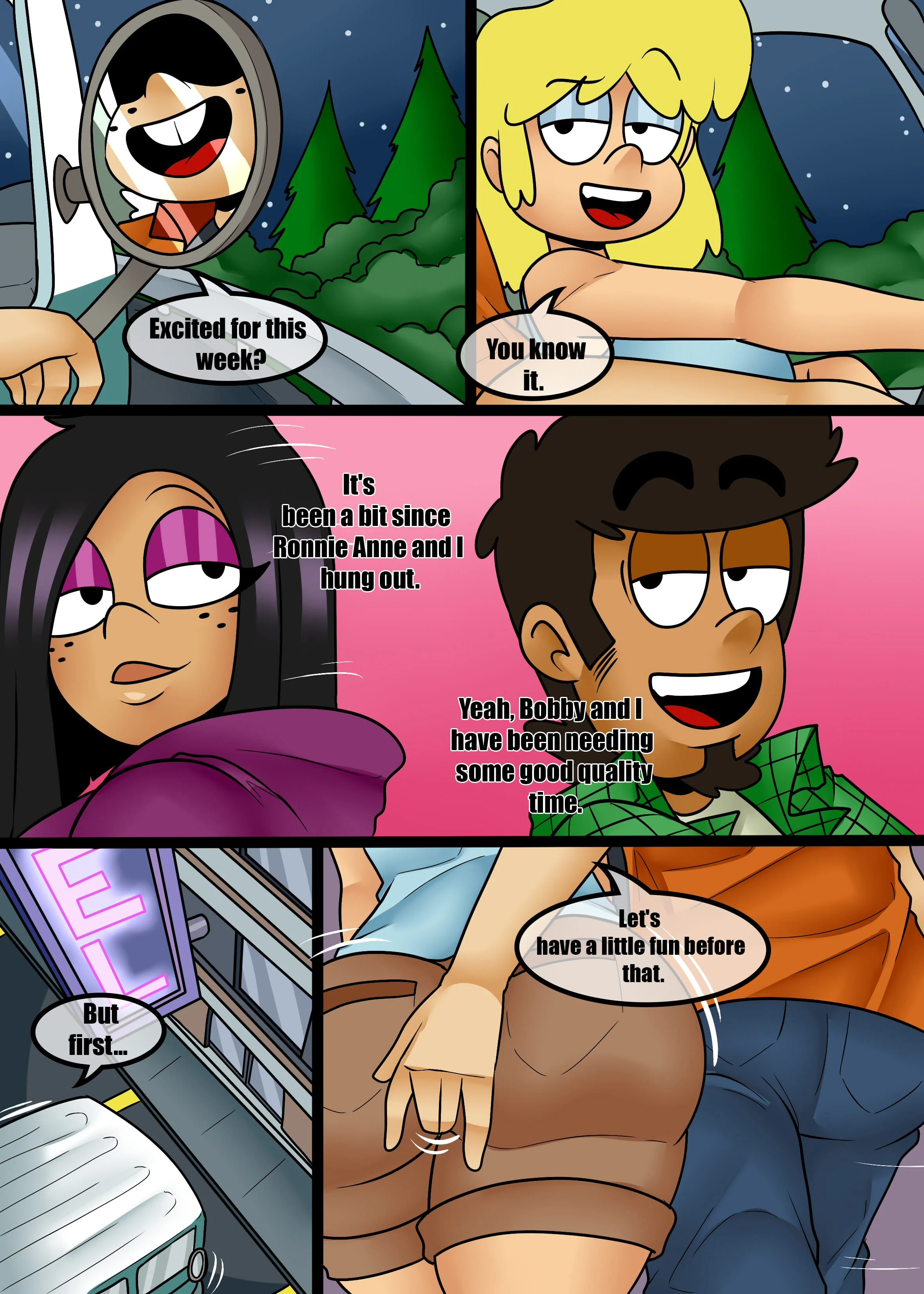 Louds in the Club (The Loud House) [Zaicomaster14] Chapter 3 - Page 2