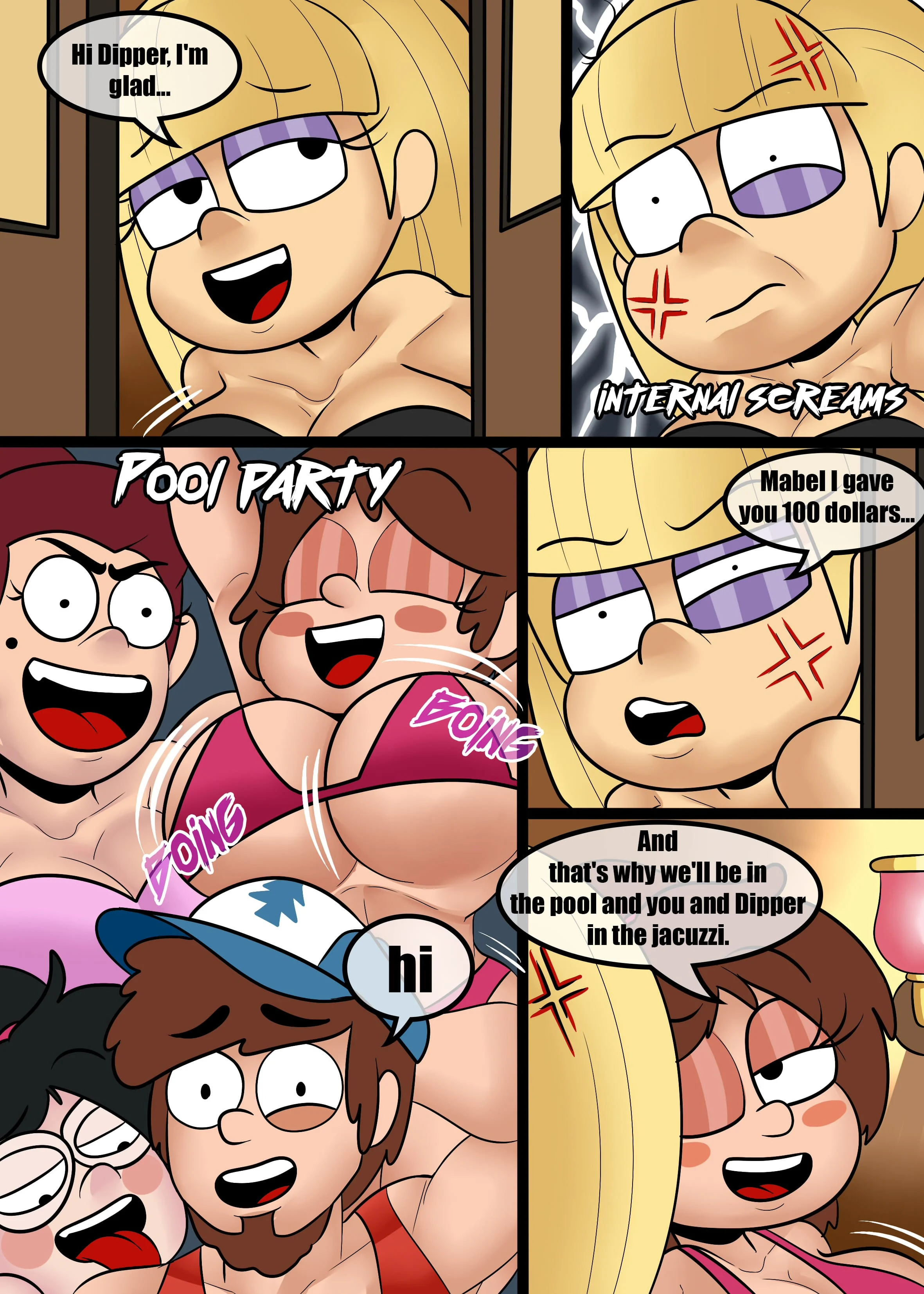 Private Party (Gravity Falls) [Zaicomaster14] Chapter 1 - Page 3