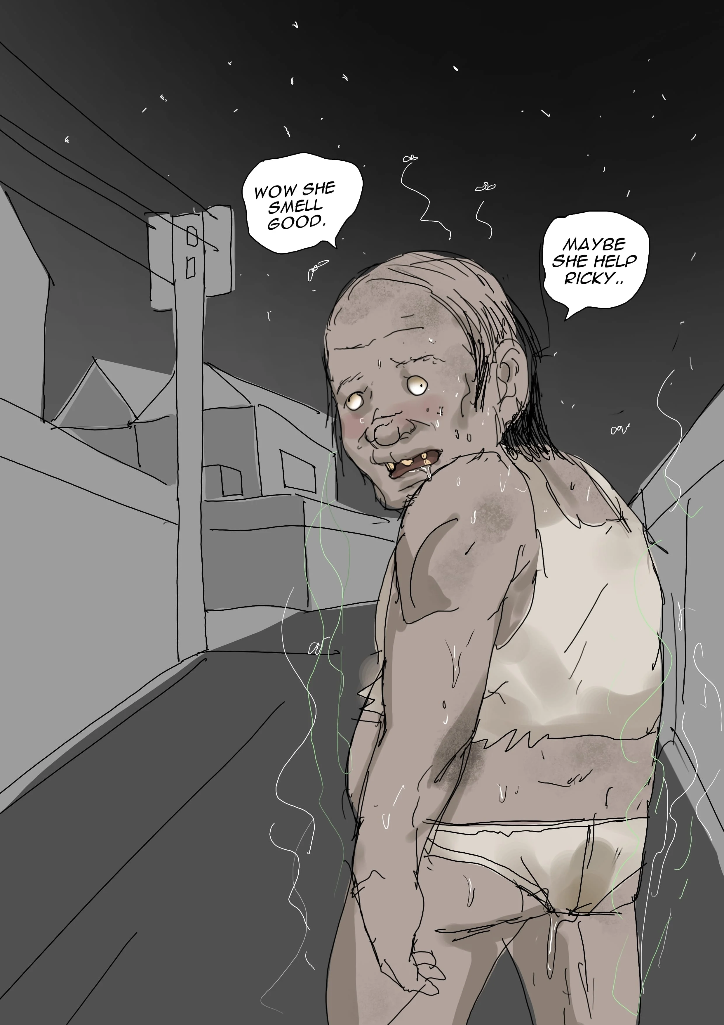 Sinful Lust – Lizana [ZettoNSFW] Lizana And The Homeless - Chapter 1 - Page 4