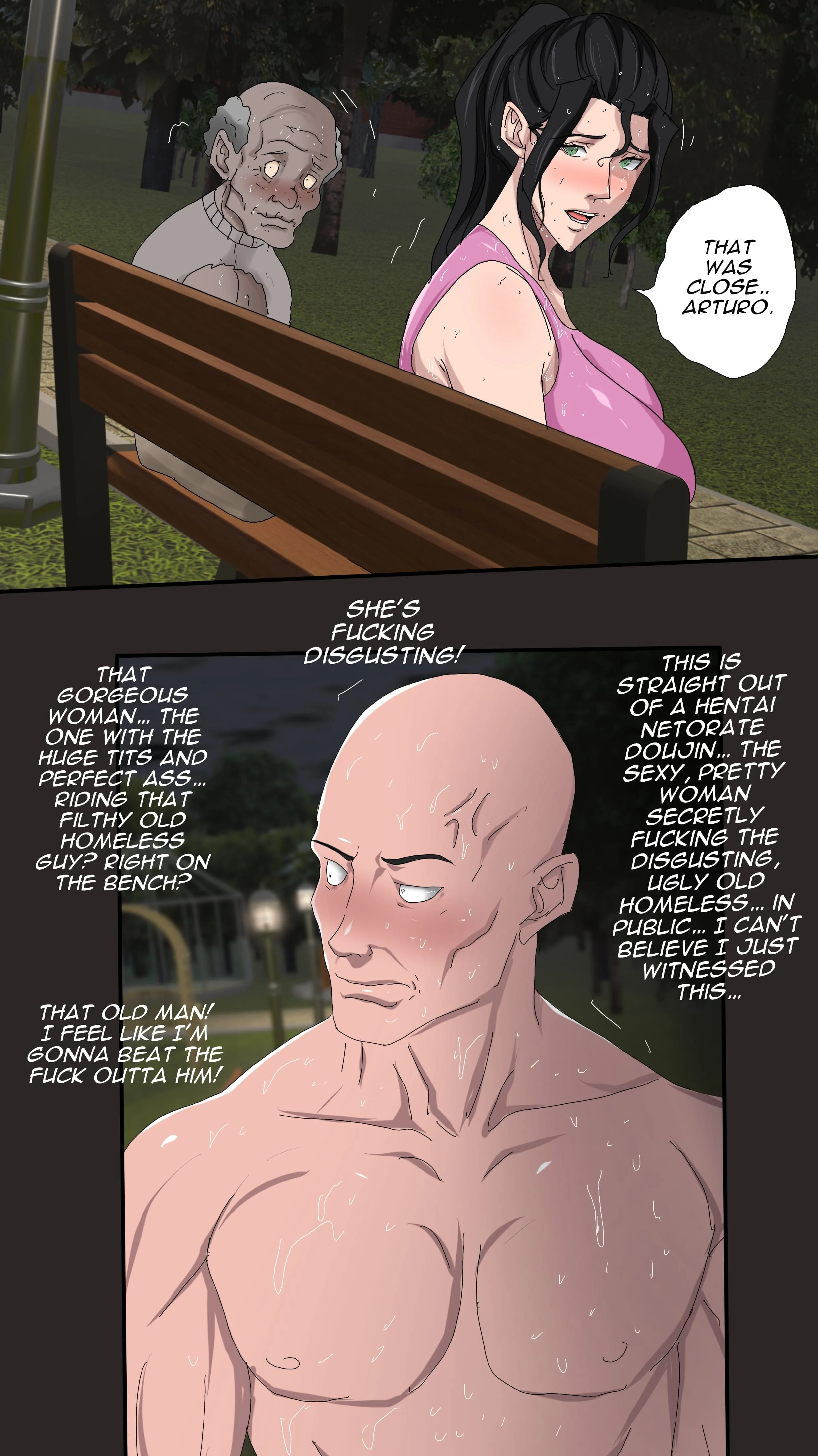 Sinful Lust – Lizana [ZettoNSFW] Lizana And The Homeless - Chapter 4 - Page 93