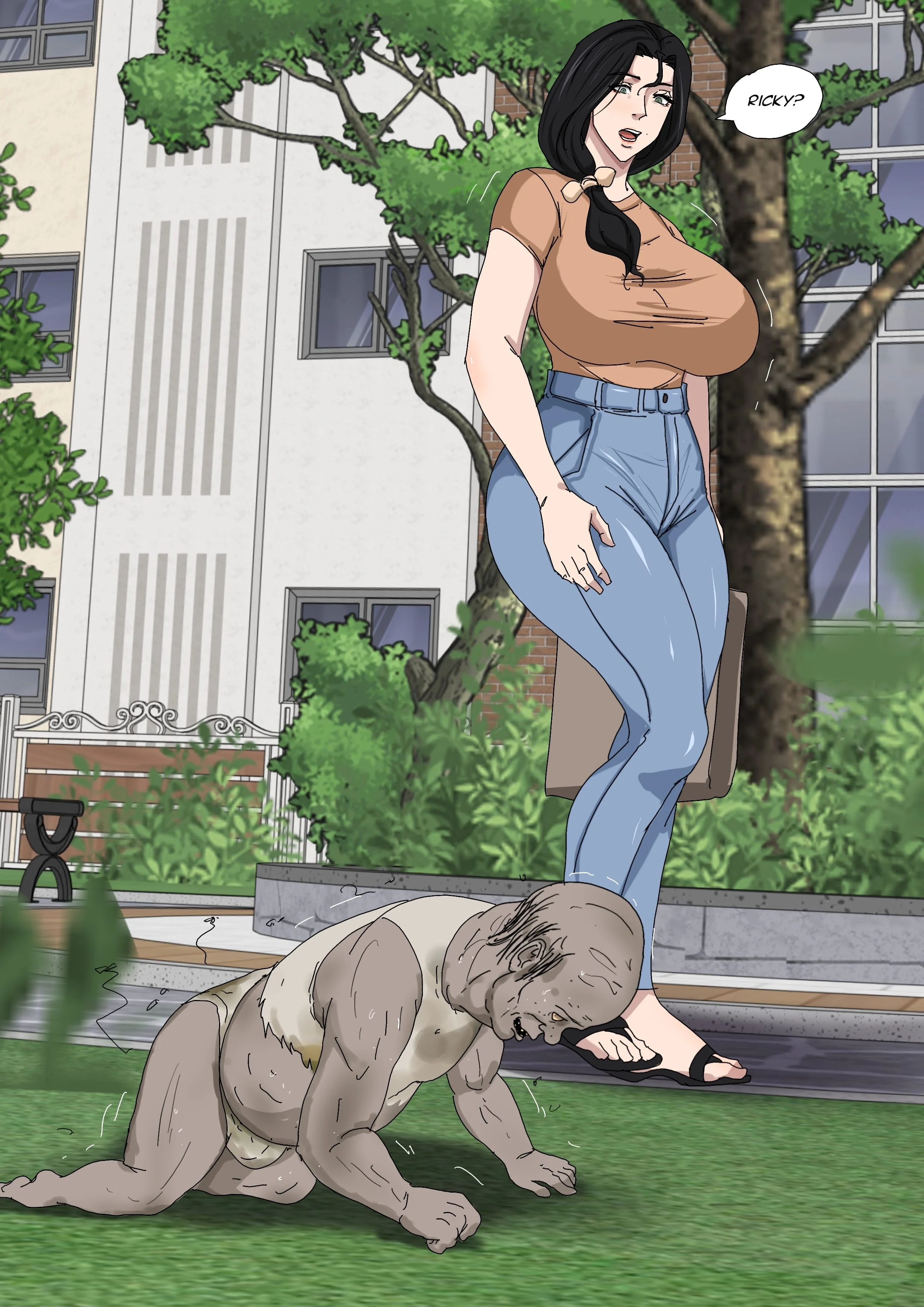 Sinful Lust – Lizana [ZettoNSFW] Lizana And The Homeless - Chapter 5 - Page 46